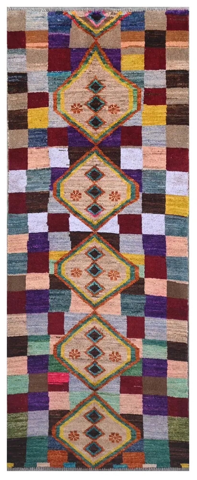 Berber Colourful Matta 76x198