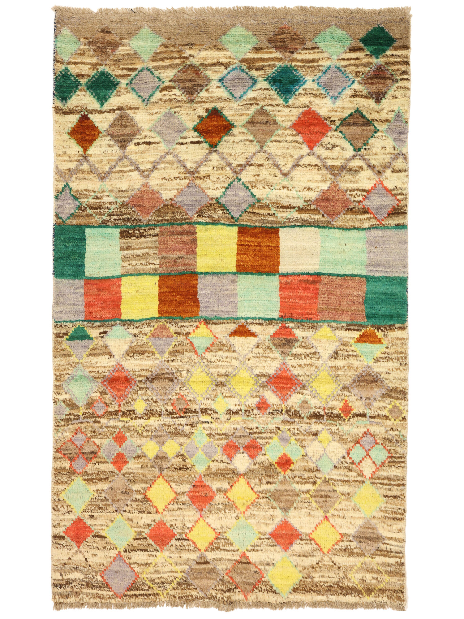 Berber Colourful Matta 83x138