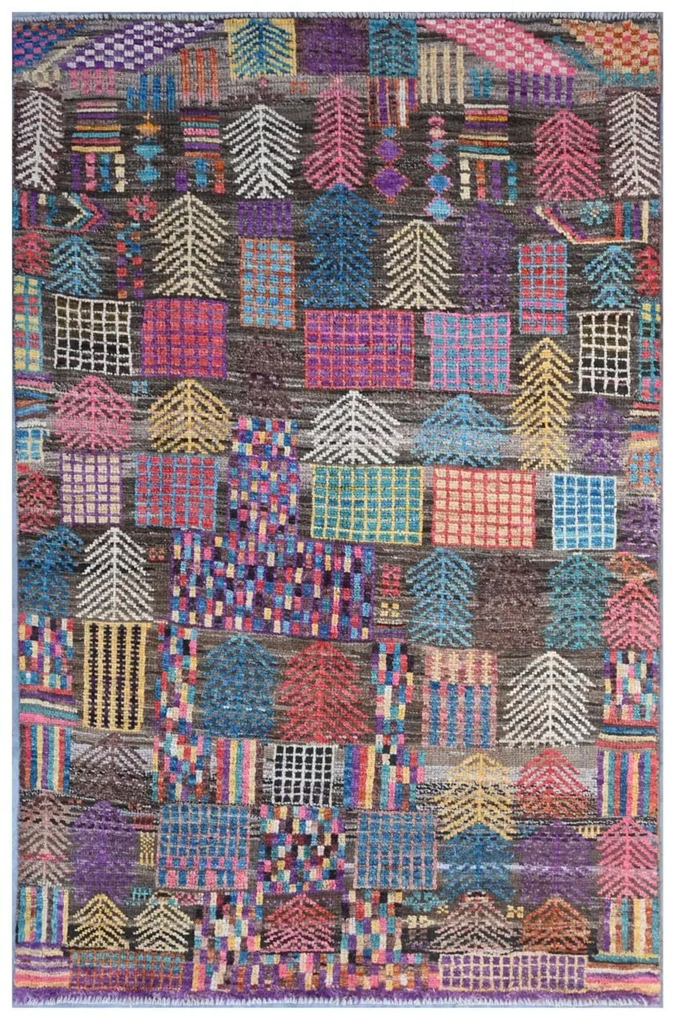 Berber Colourful Matta 119x186