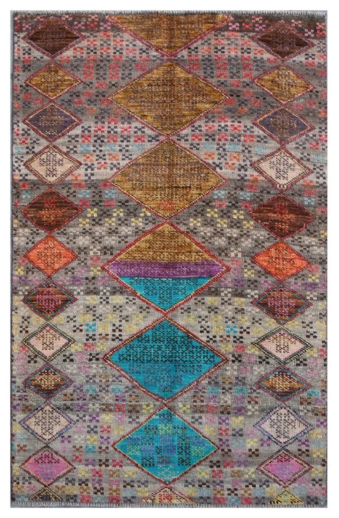 Berber Colourful Matta 113x187