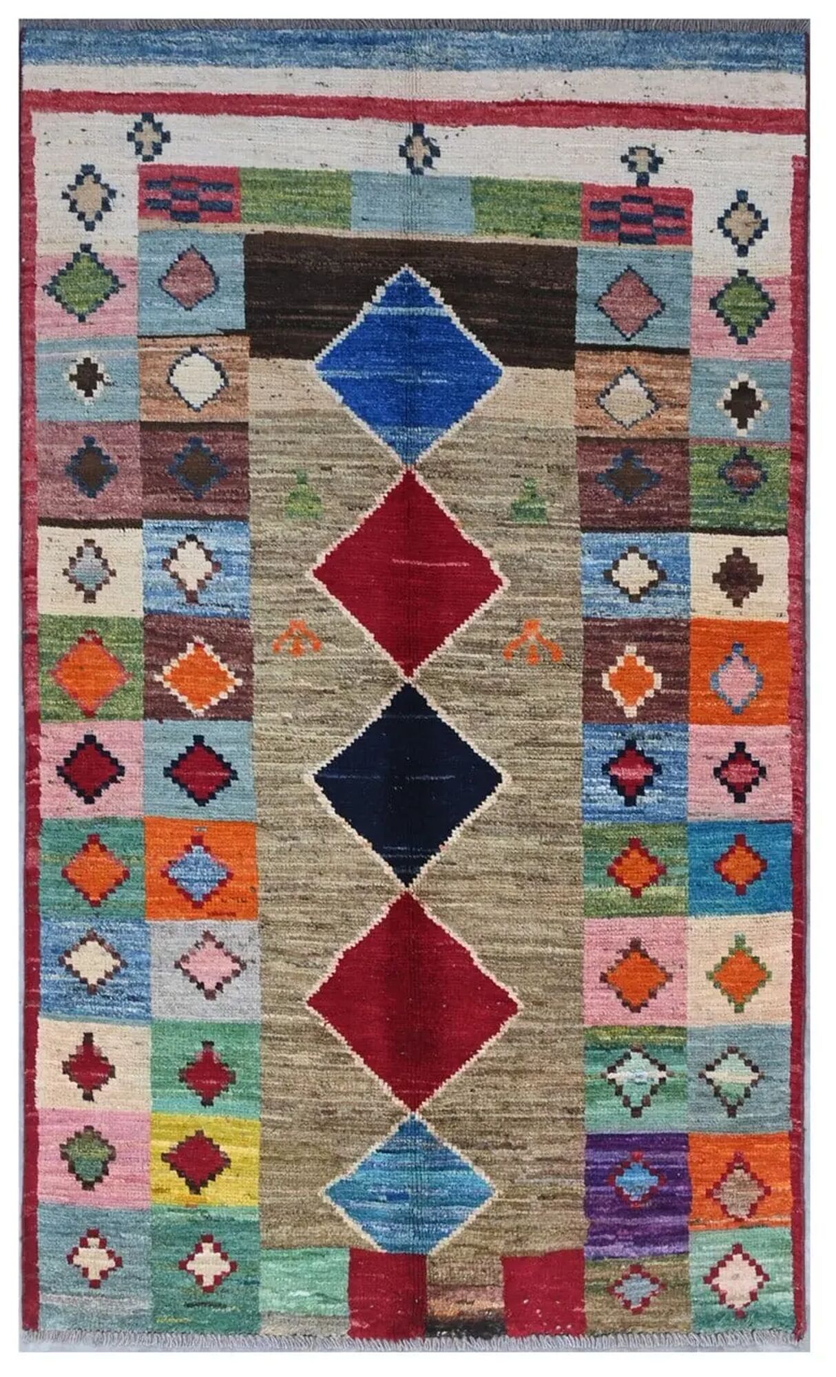 Berber Colourful Matta 111x191