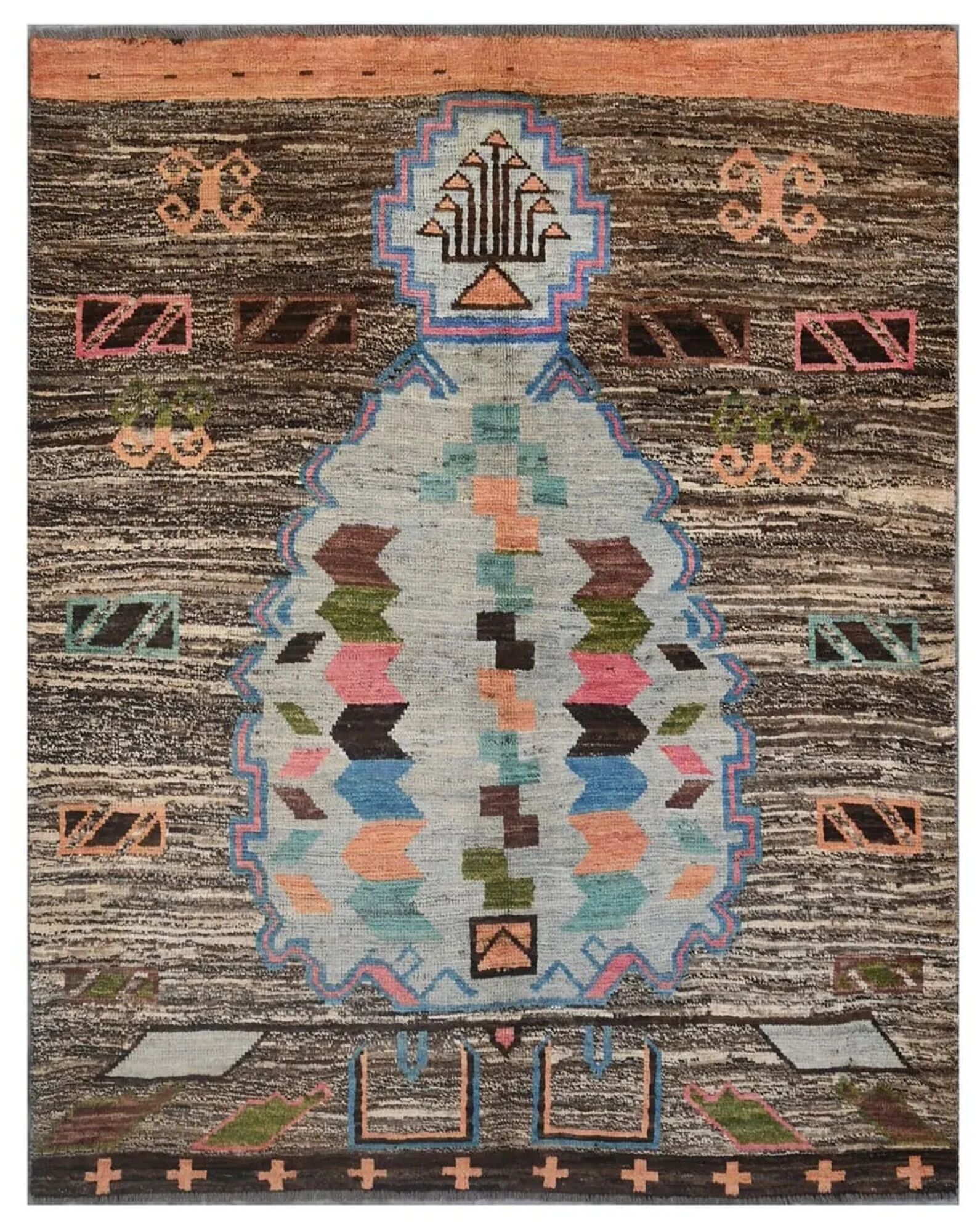 Berber Colourful Matta 153x190