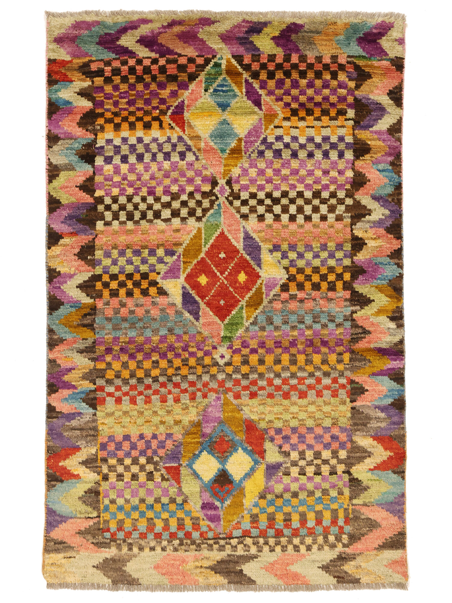 Berber Colourful Matta 89x140