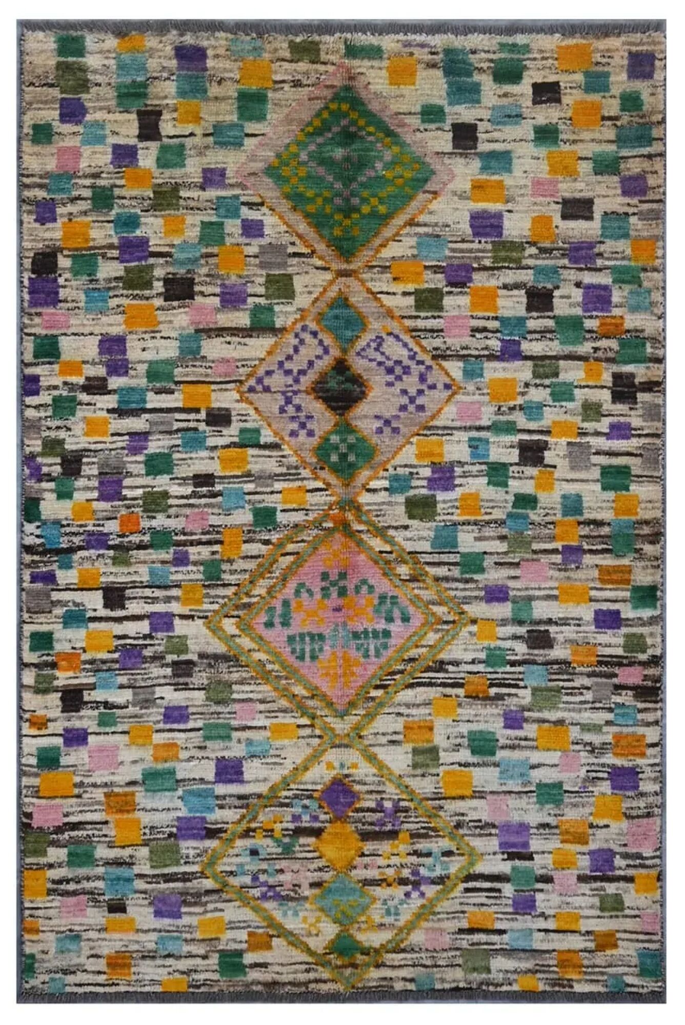 Berber Colourful Matta 109x172