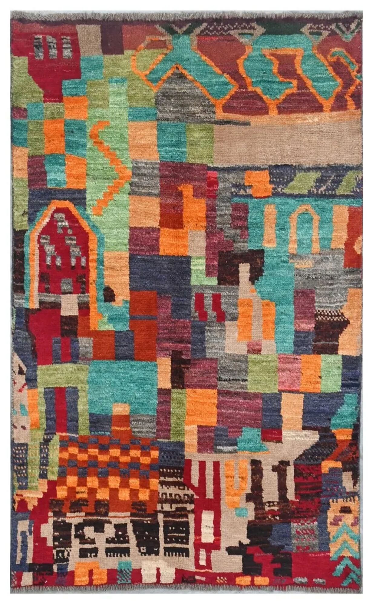 Berber Colourful Matta 85x140