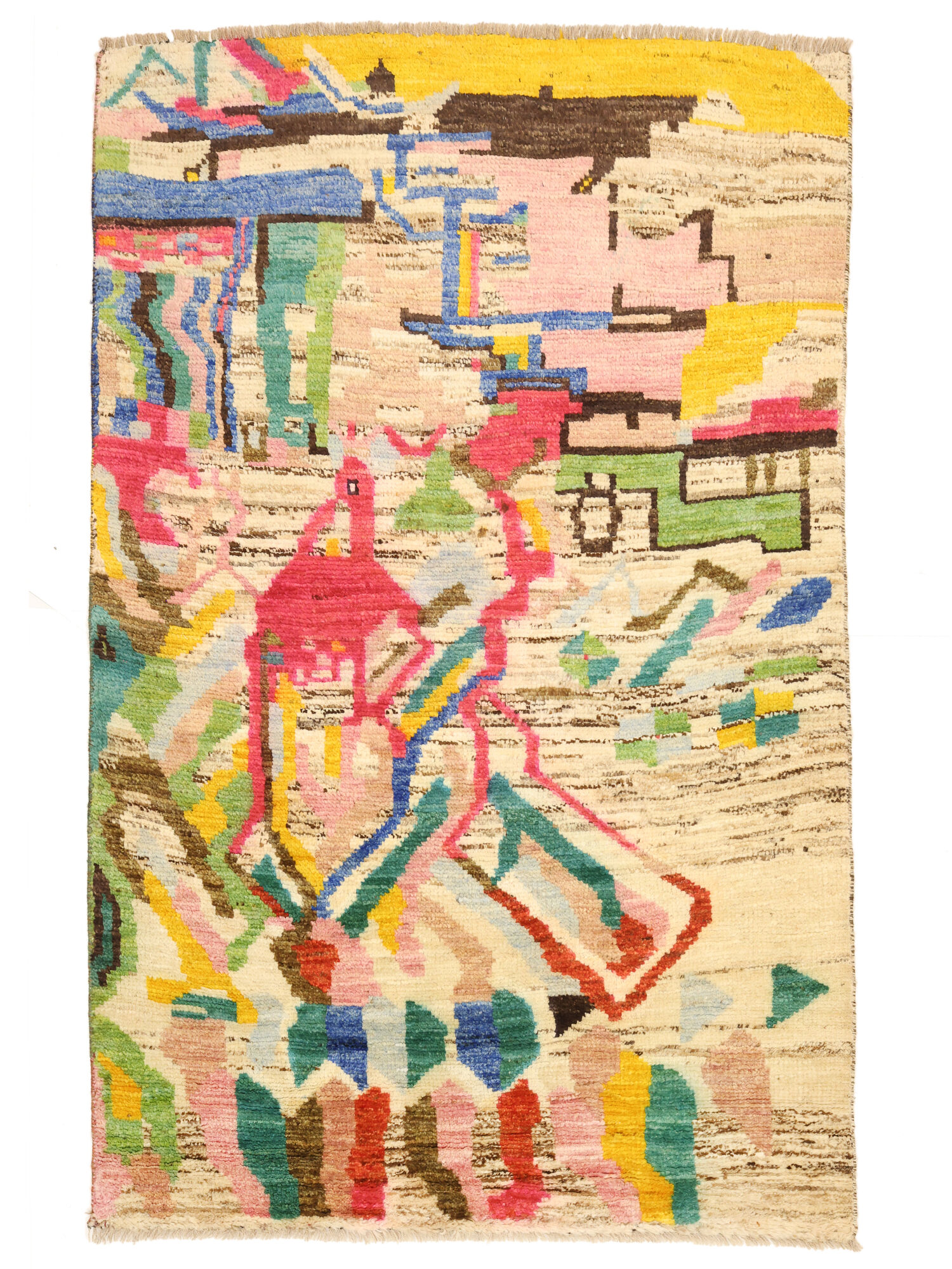 Berber Colourful Matta 90x142