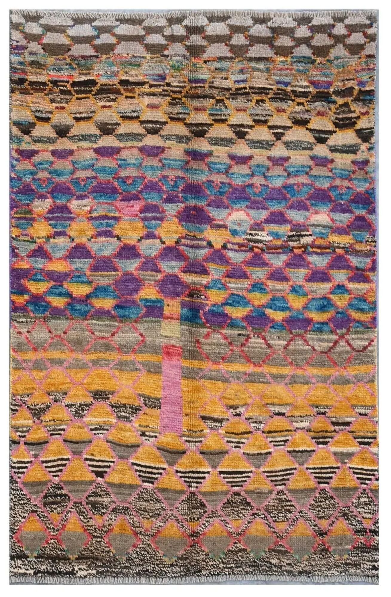 Berber Colourful Matta 92x141