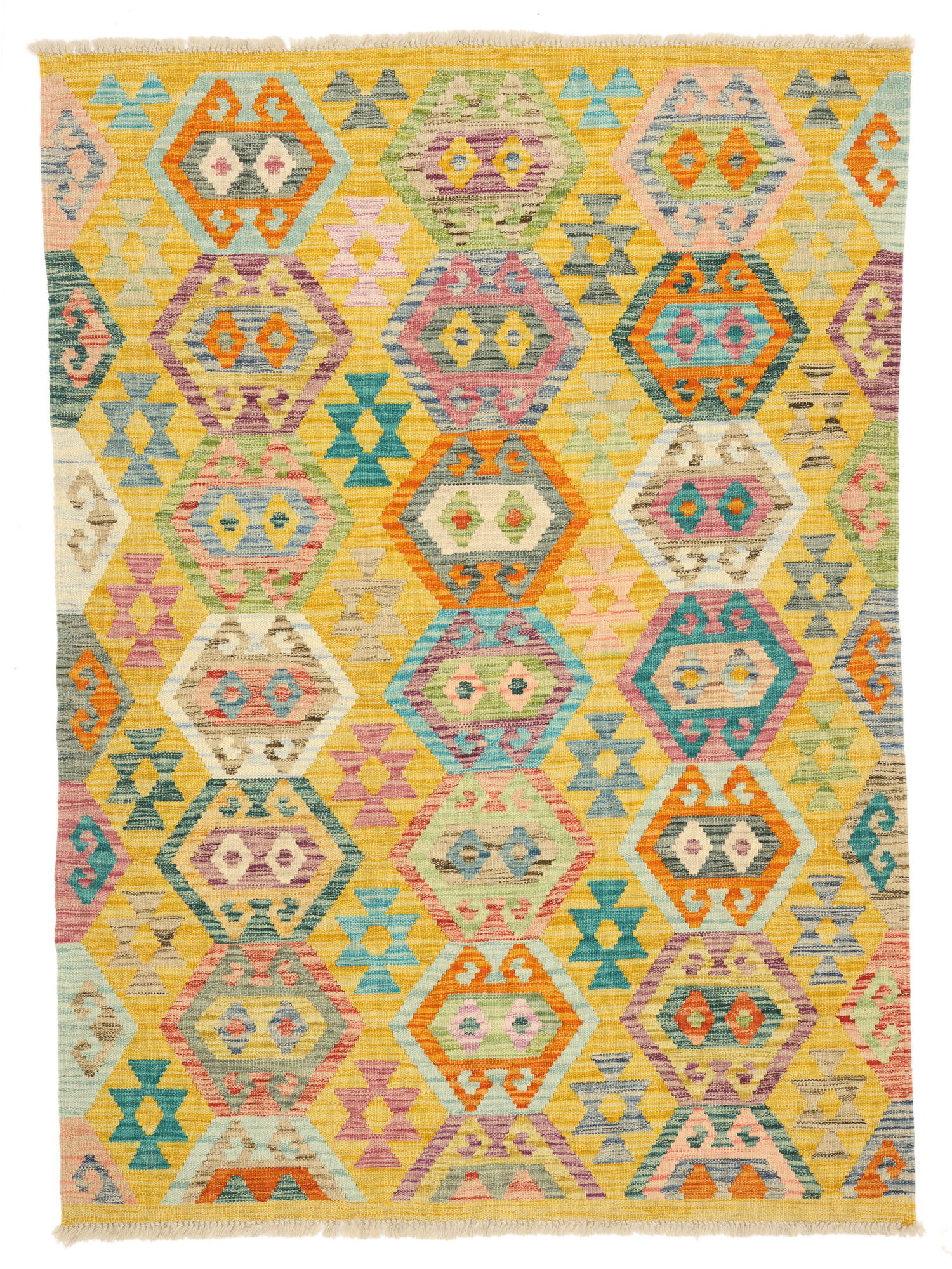 Kelim Afghan Old style Matta 124x174