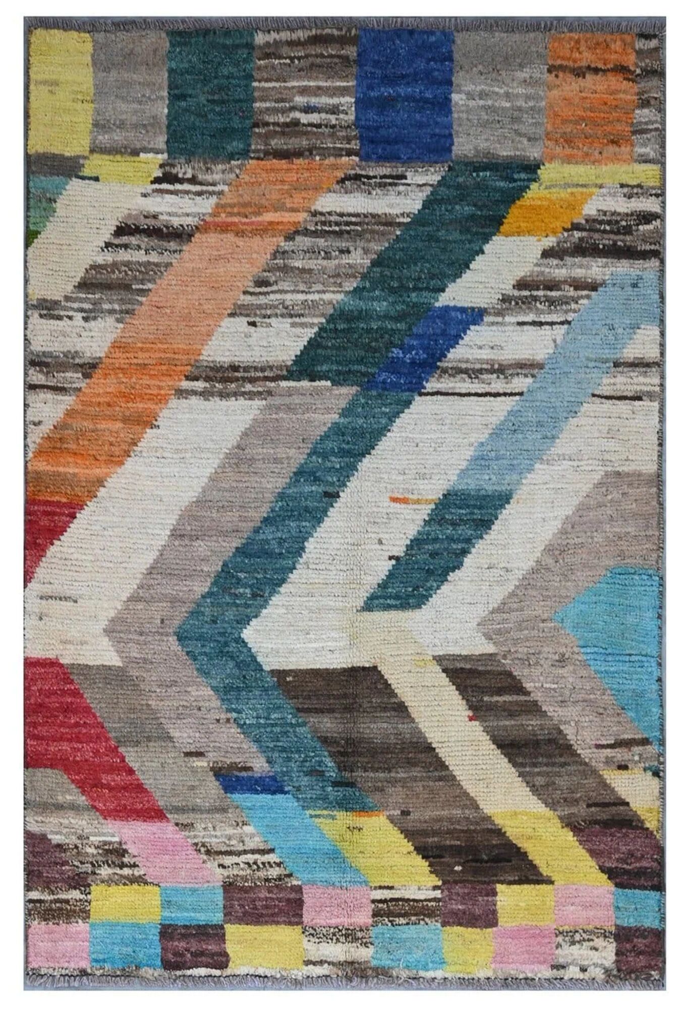 Berber Colourful Matta 89x140