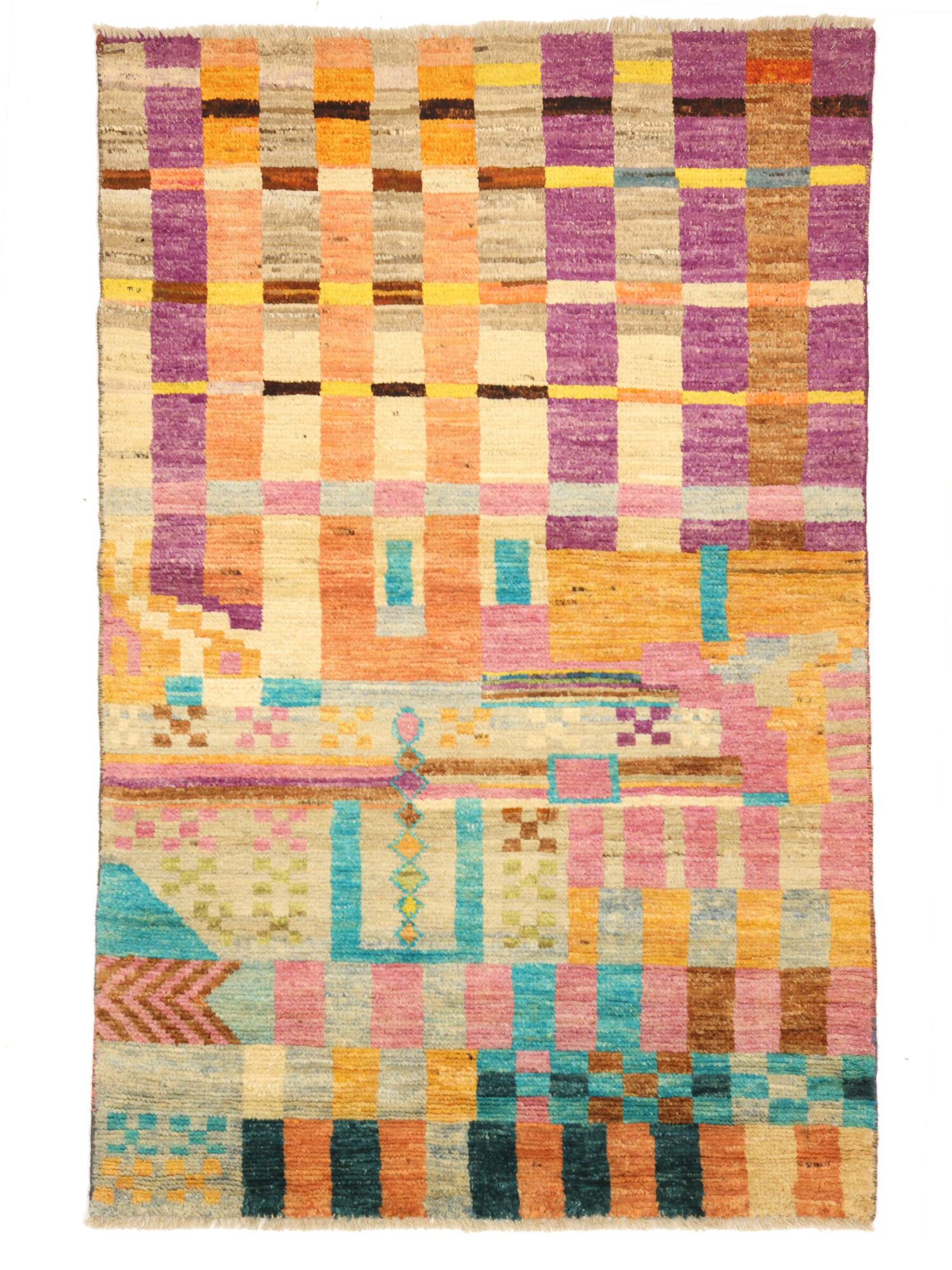 Berber Colourful Matta 91x139
