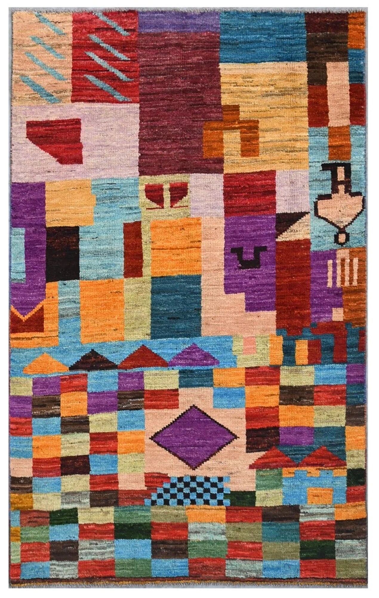 Berber Colourful Matta 103x183