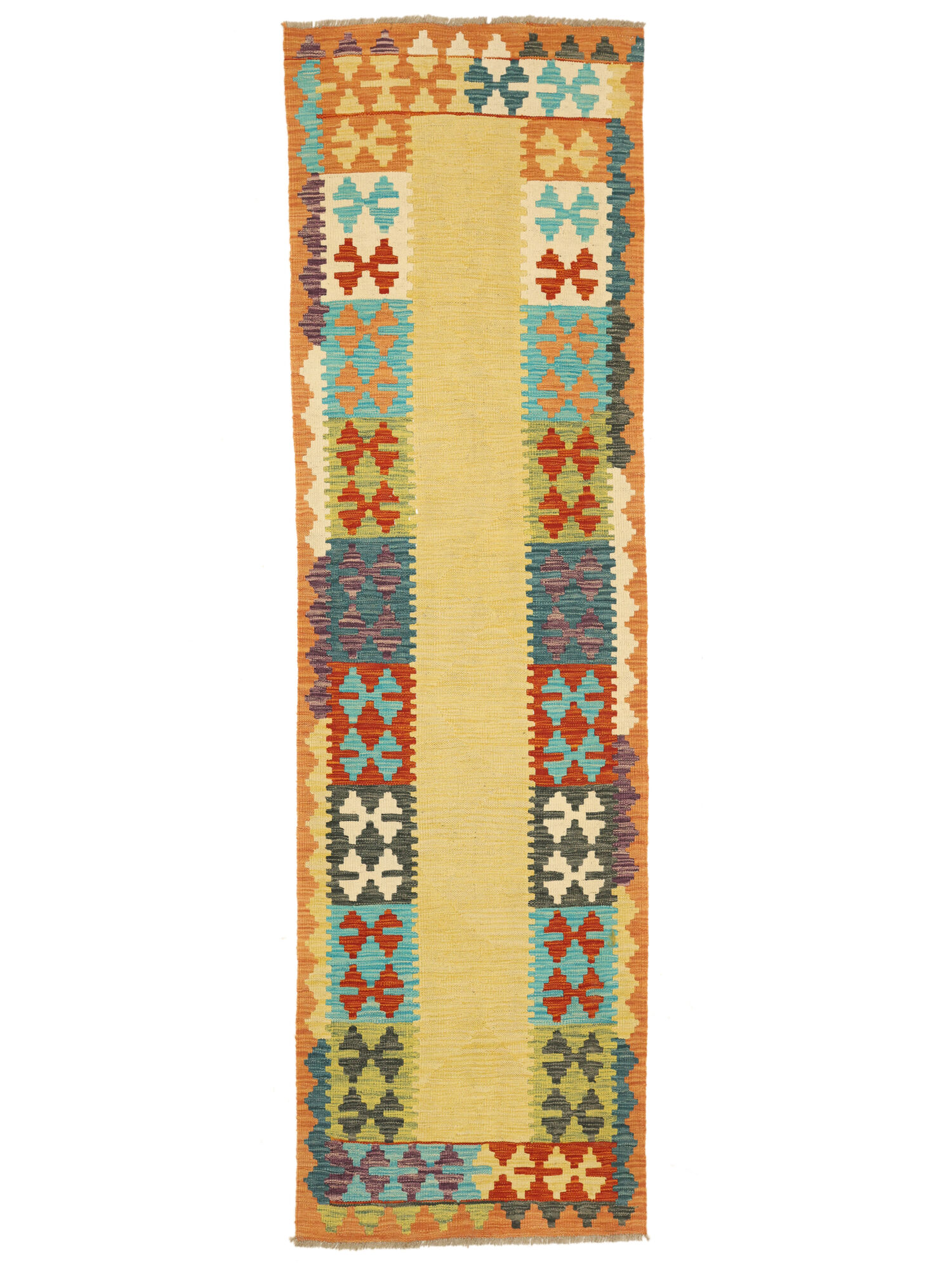 Kelim Afghan Old style Matta 86x298