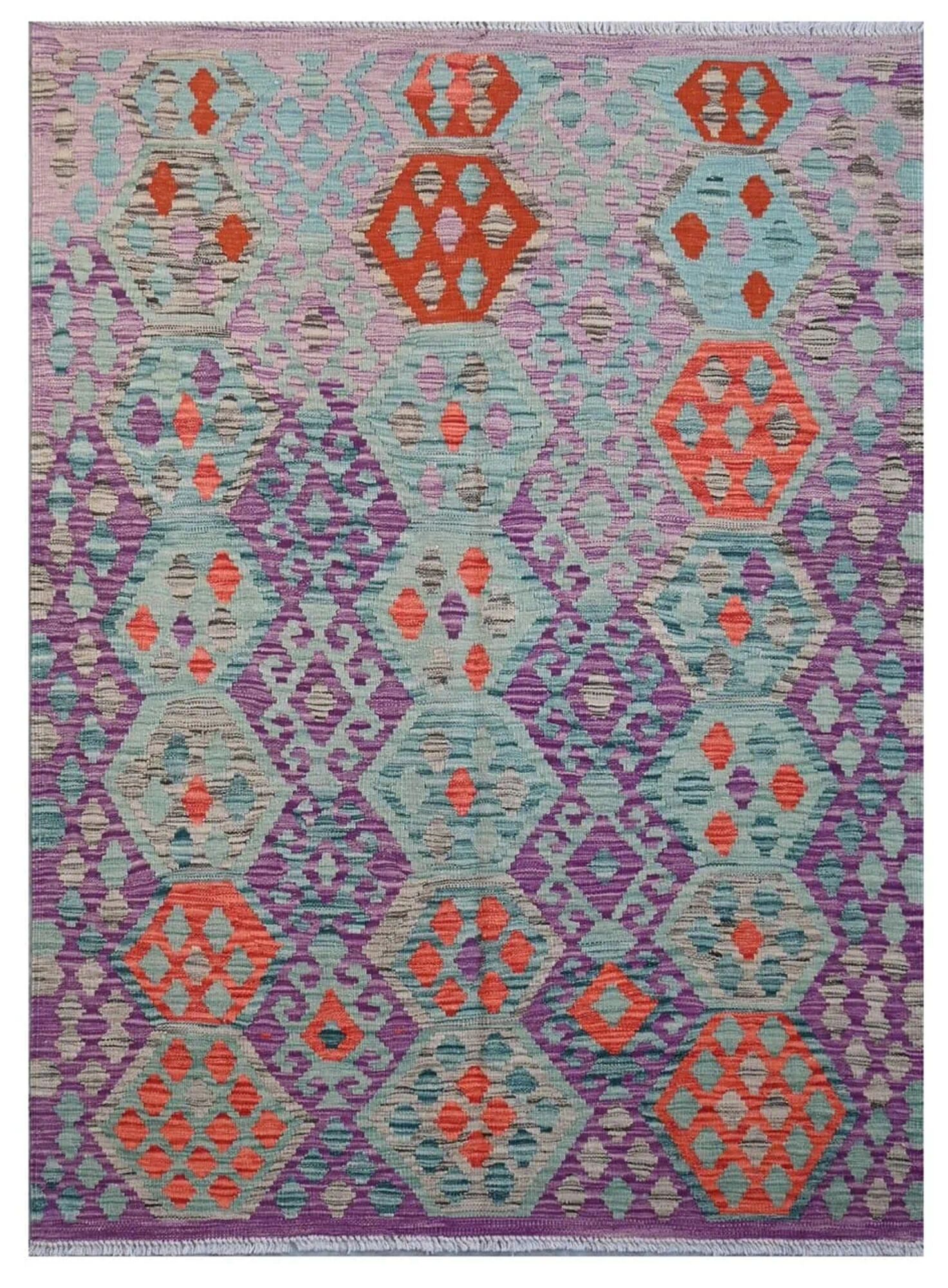 Kelim Afghan Old style Matta 126x175