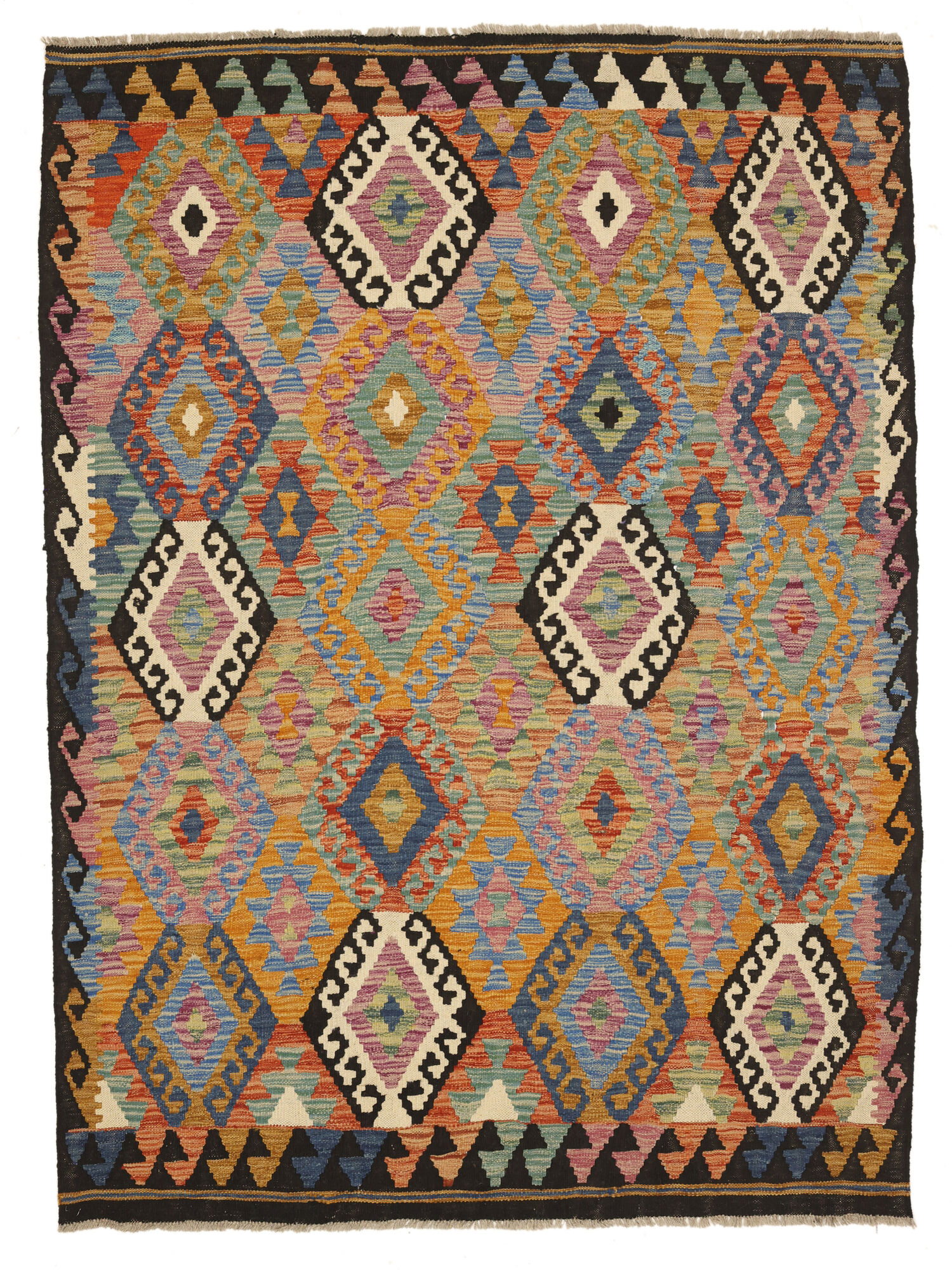 Kelim Afghan Old style Matta 151x204