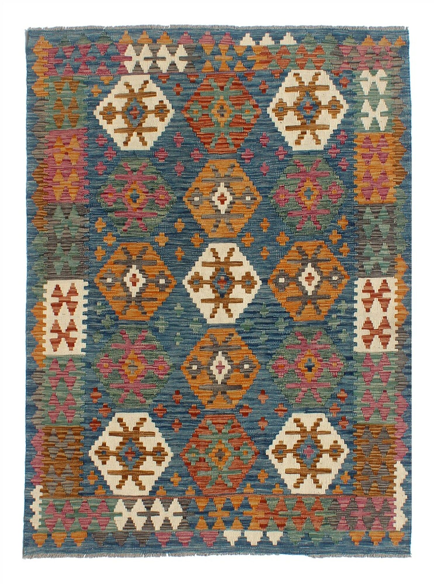 Kelim Afghan Old style Matta 151x200