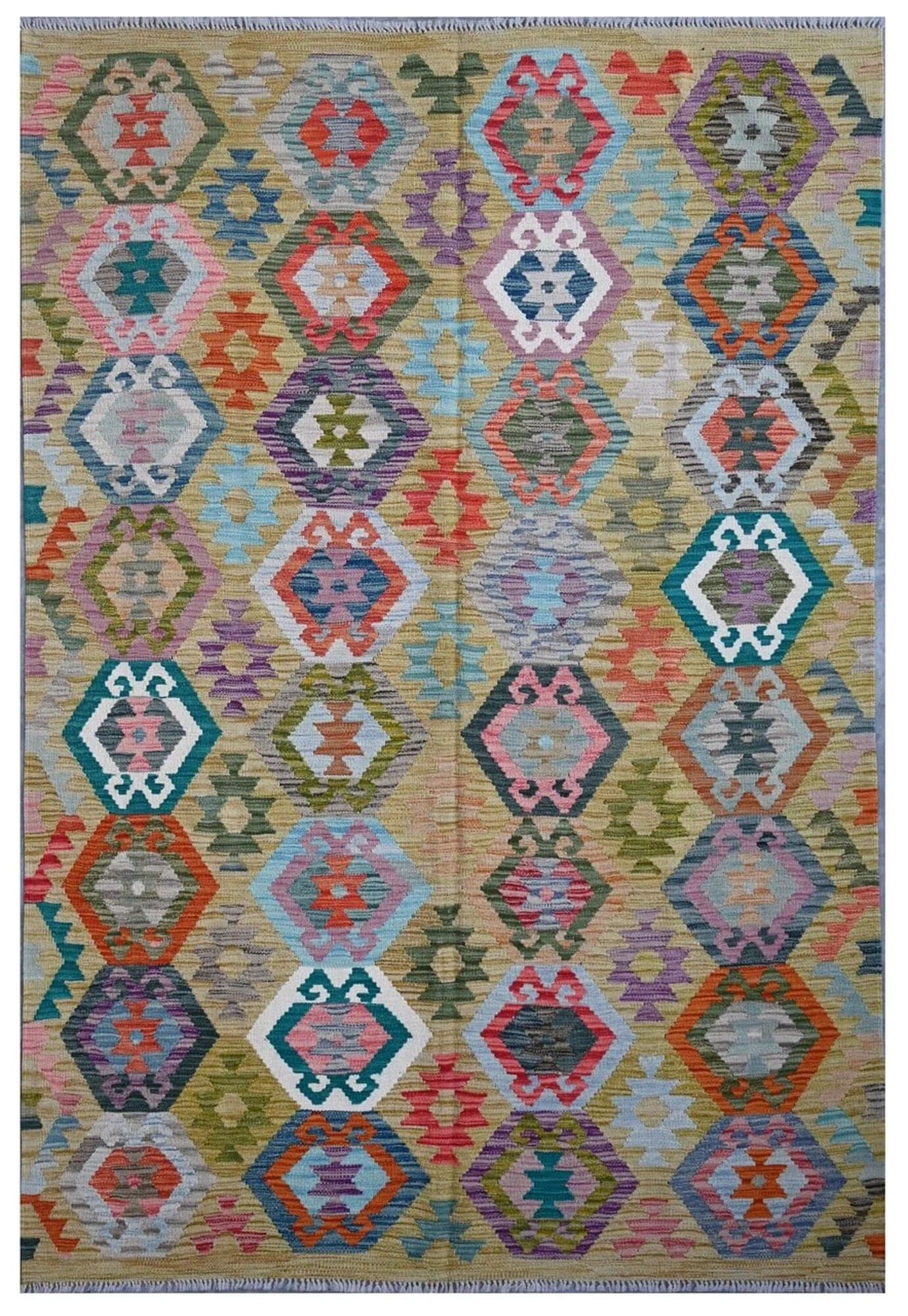 Kelim Afghan Old style Matta 174x254