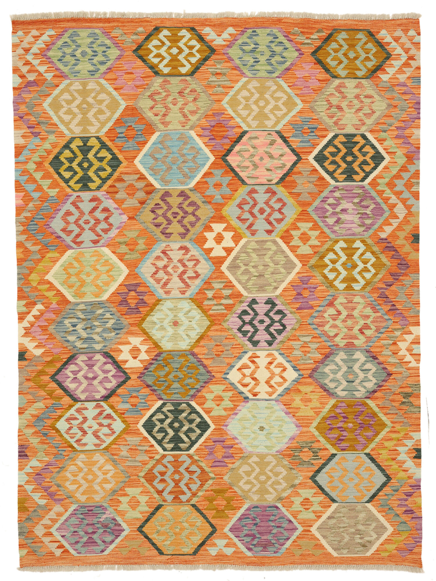 Kelim Afghan Old style Matta 177x244