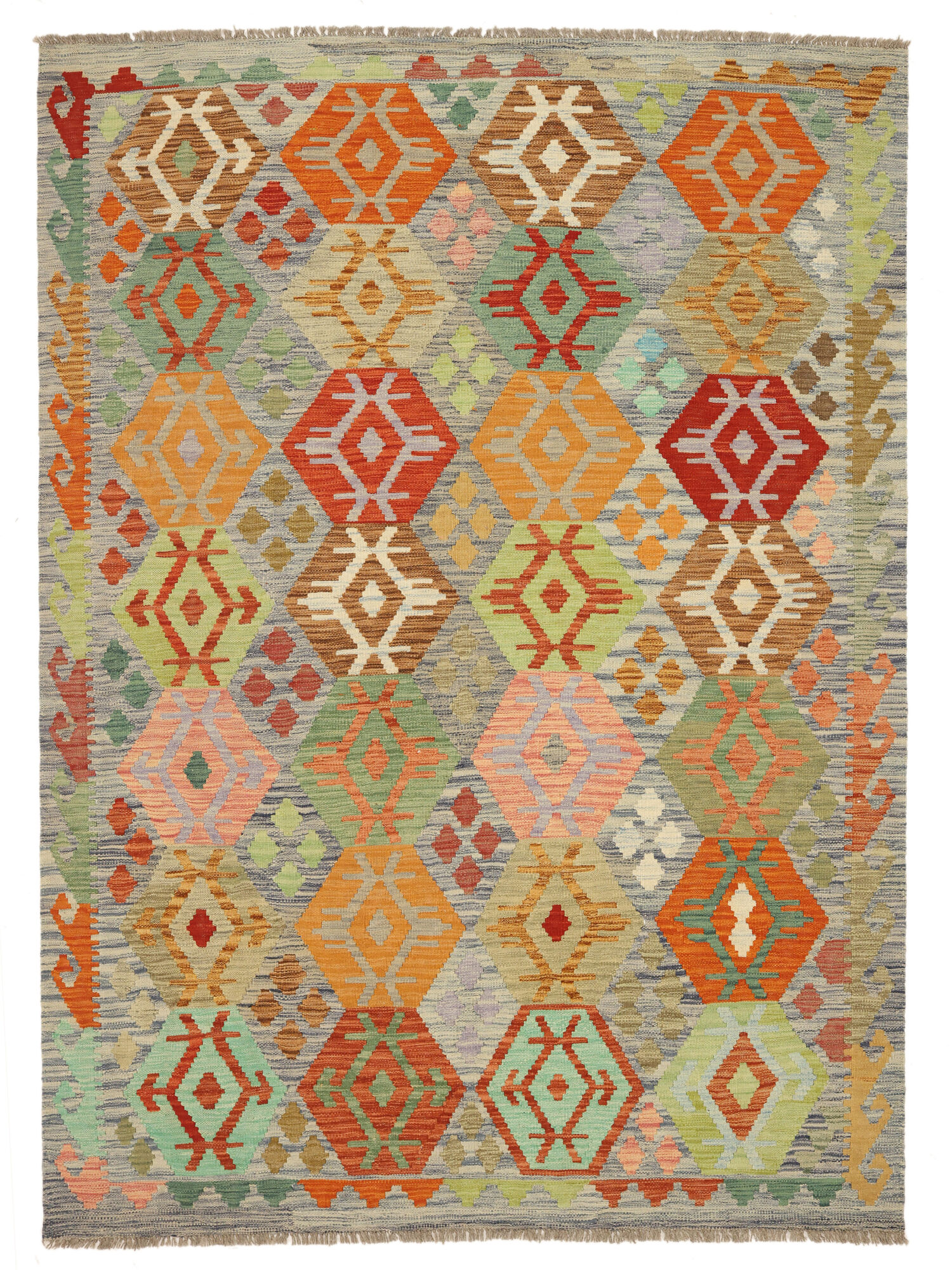 Kelim Afghan Old style Matta 180x247