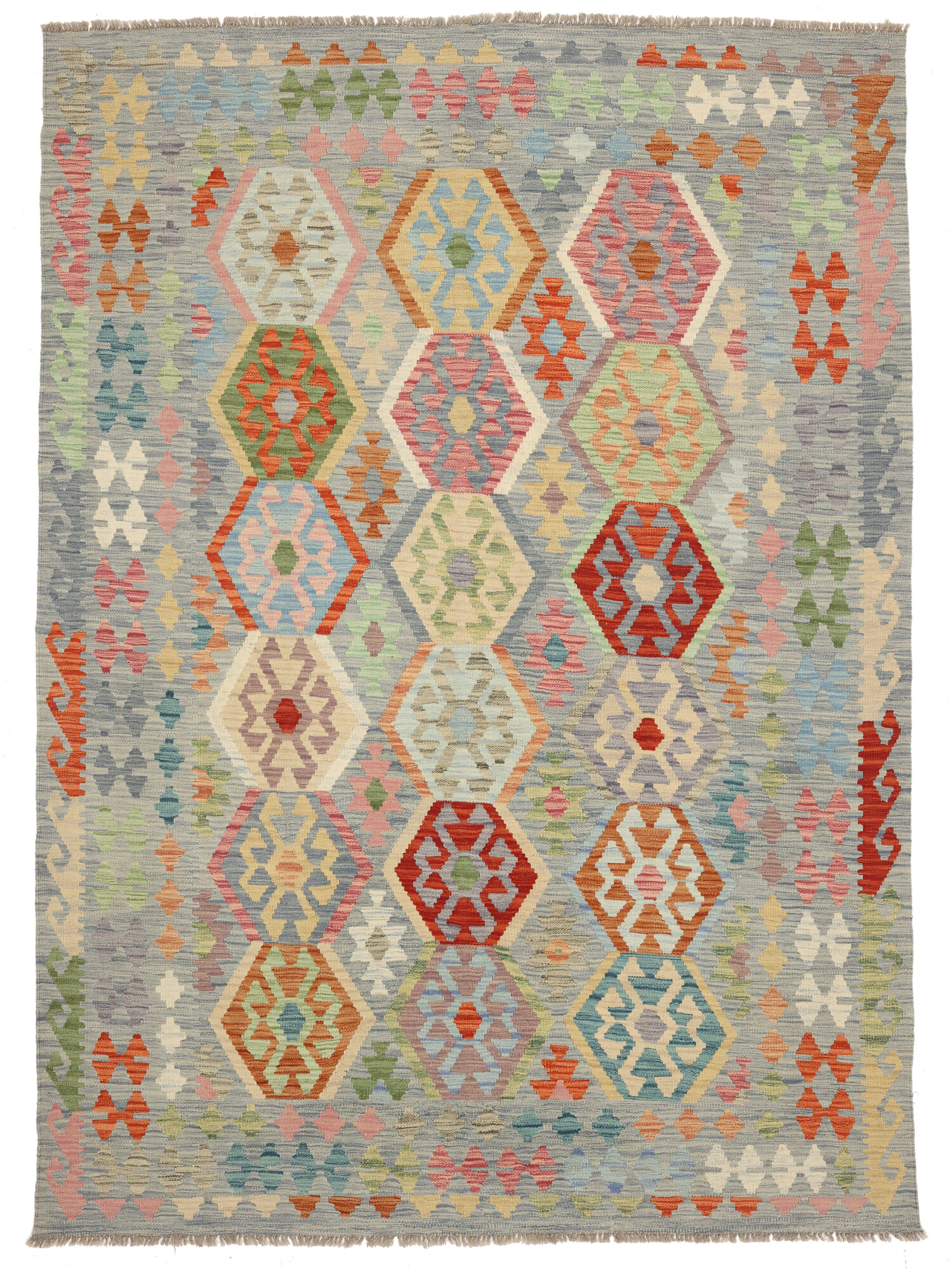 Kelim Afghan Old style Matta 178x243