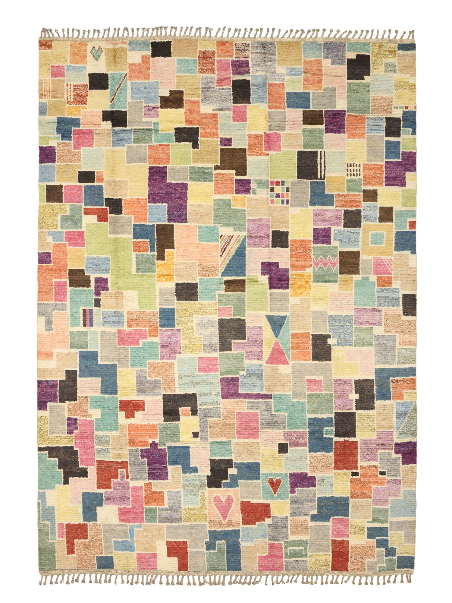 Berber Colourful Matta 273x383