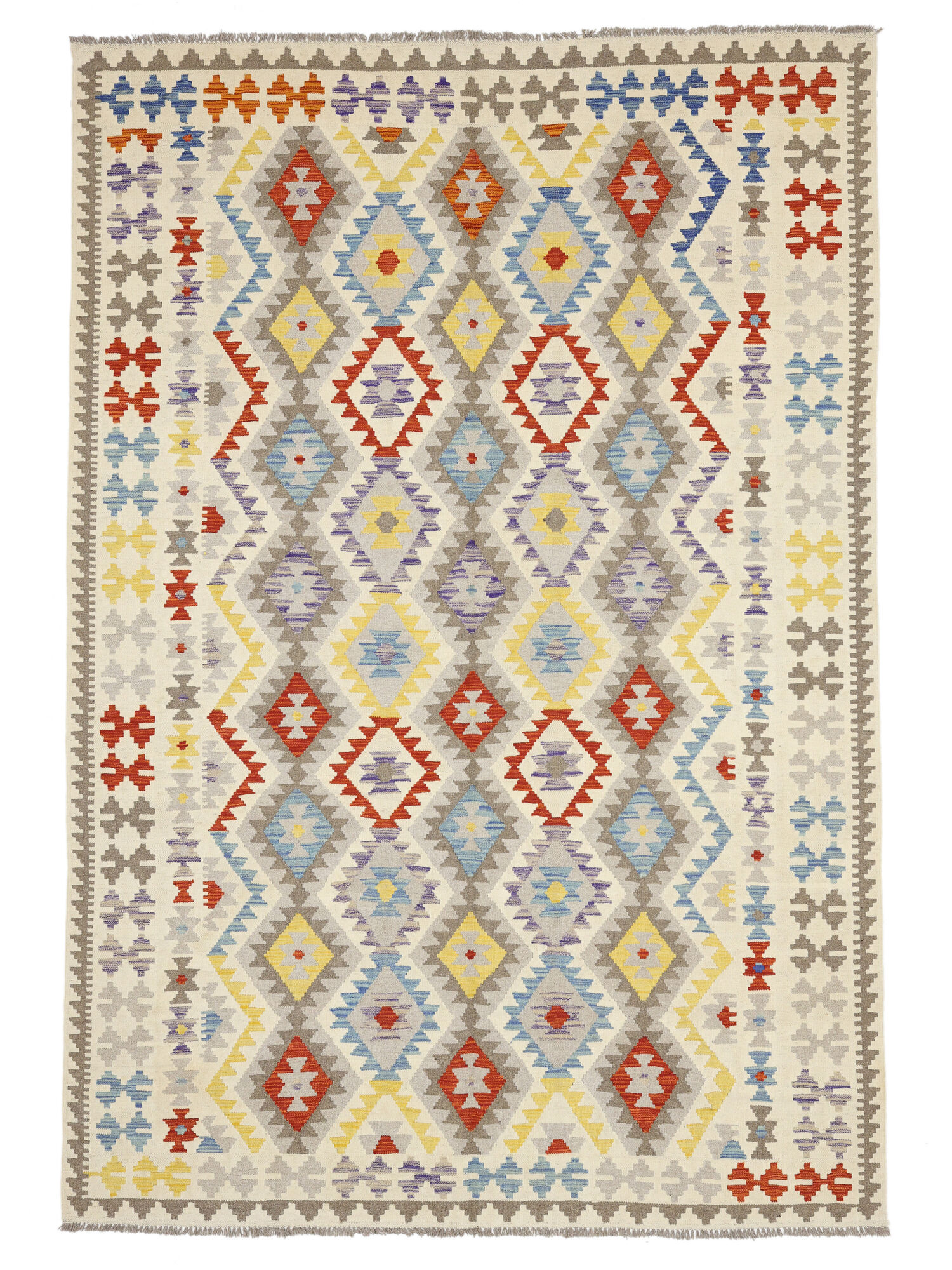Kelim Afghan Old style Matta 201x294