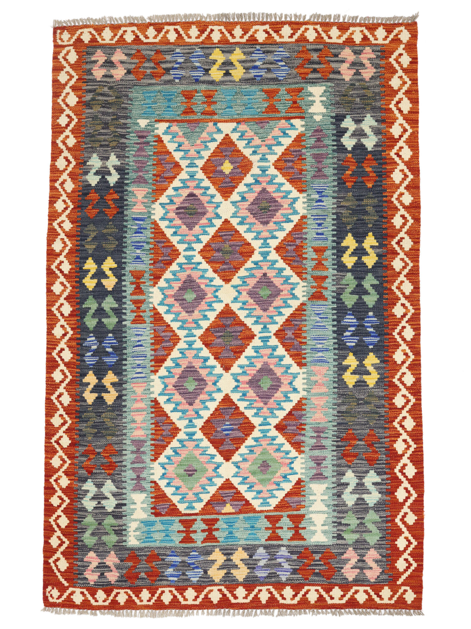 Kelim Afghan Old style Matta 127x193