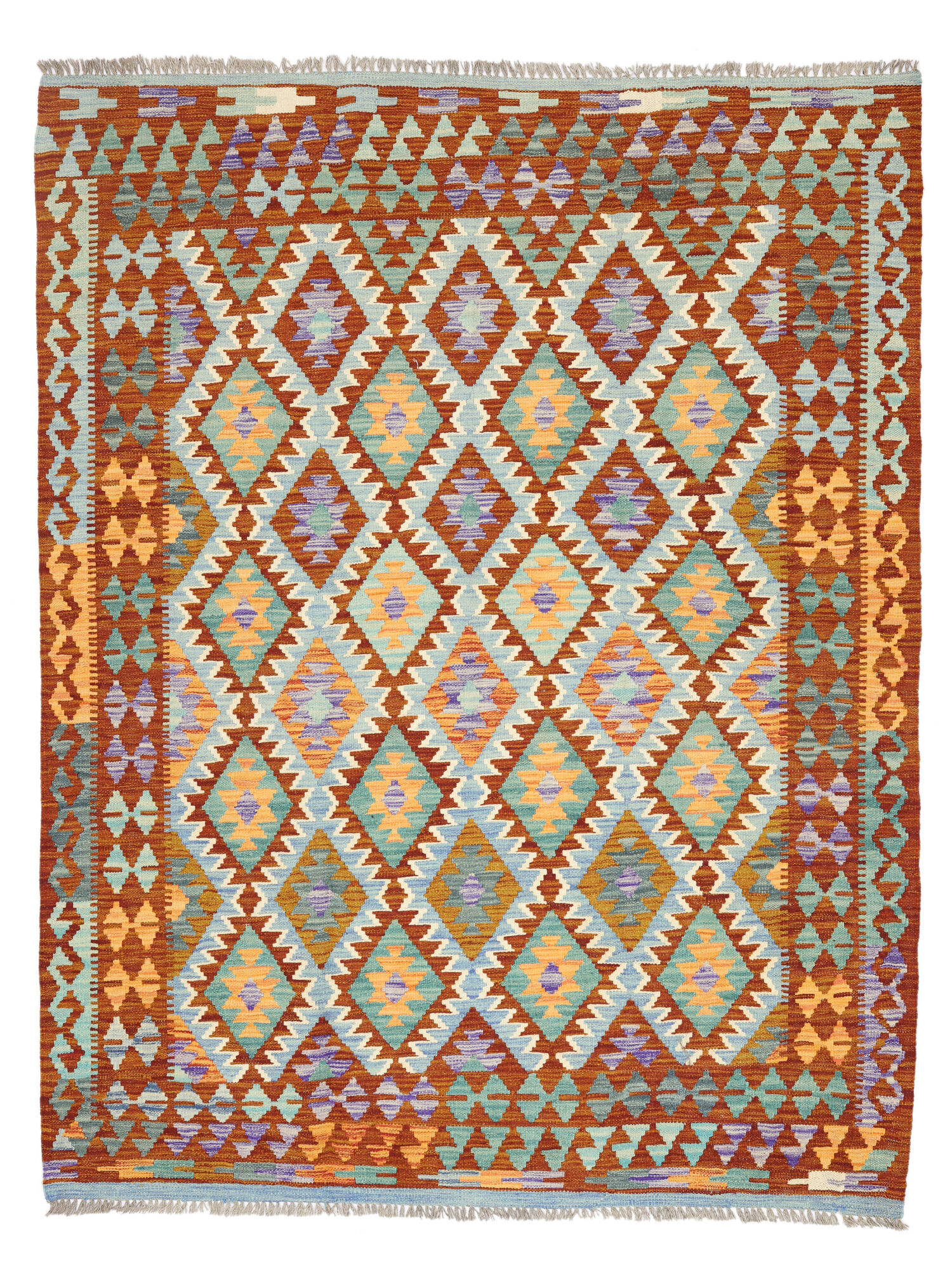 Kelim Afghan Old style Matta 156x198