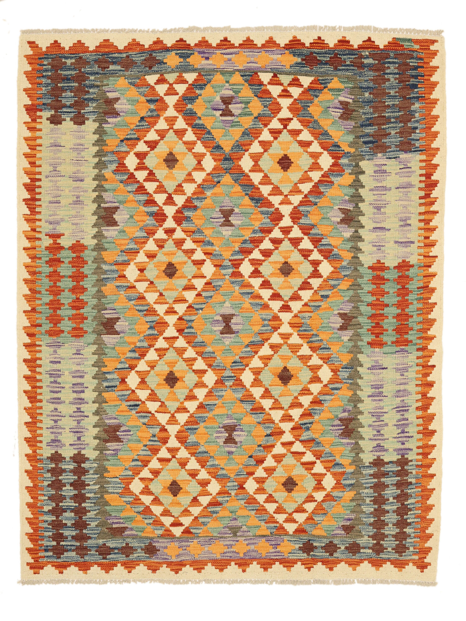 Kelim Afghan Old style Matta 146x184