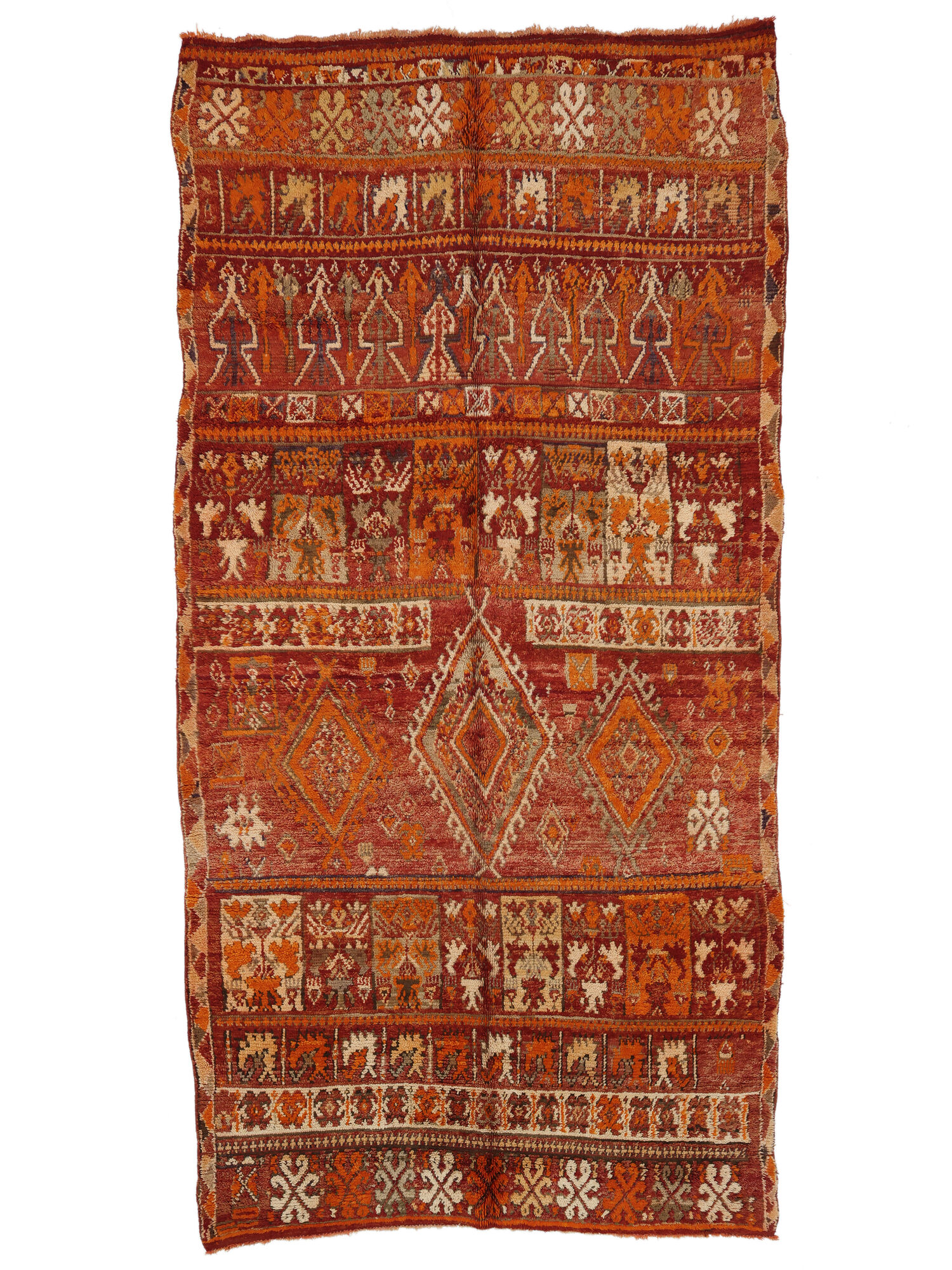 Berber Moroccan - Mid Atlas Vintage 180x354