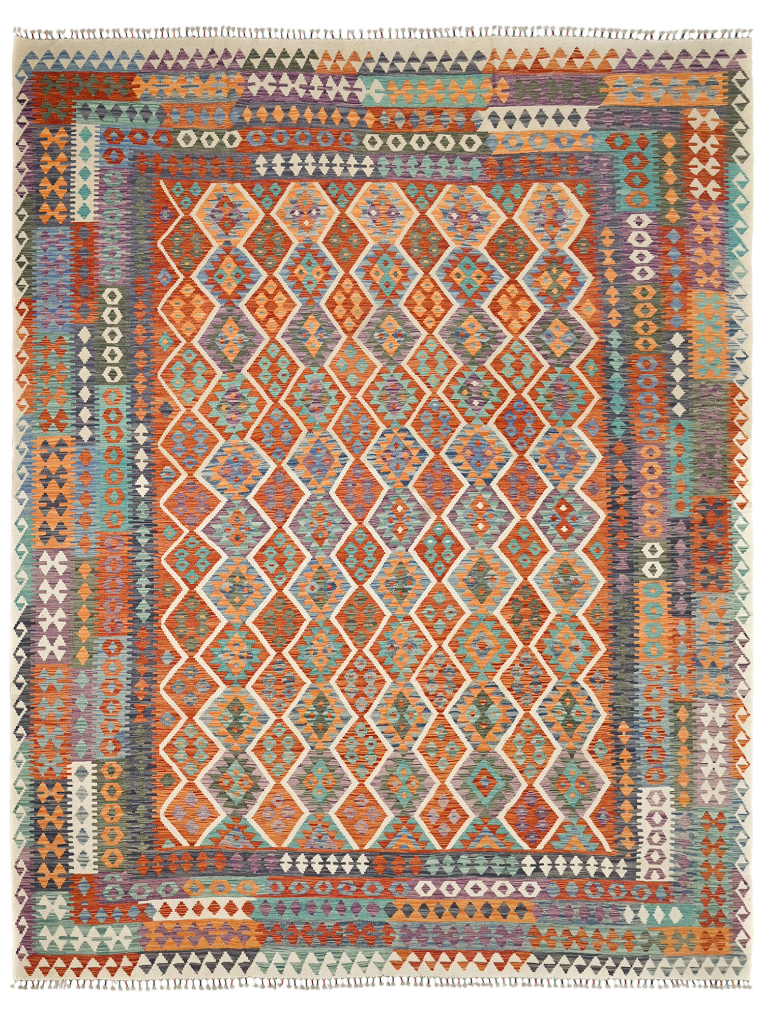 Kelim Afghan Old style Matta 309x400