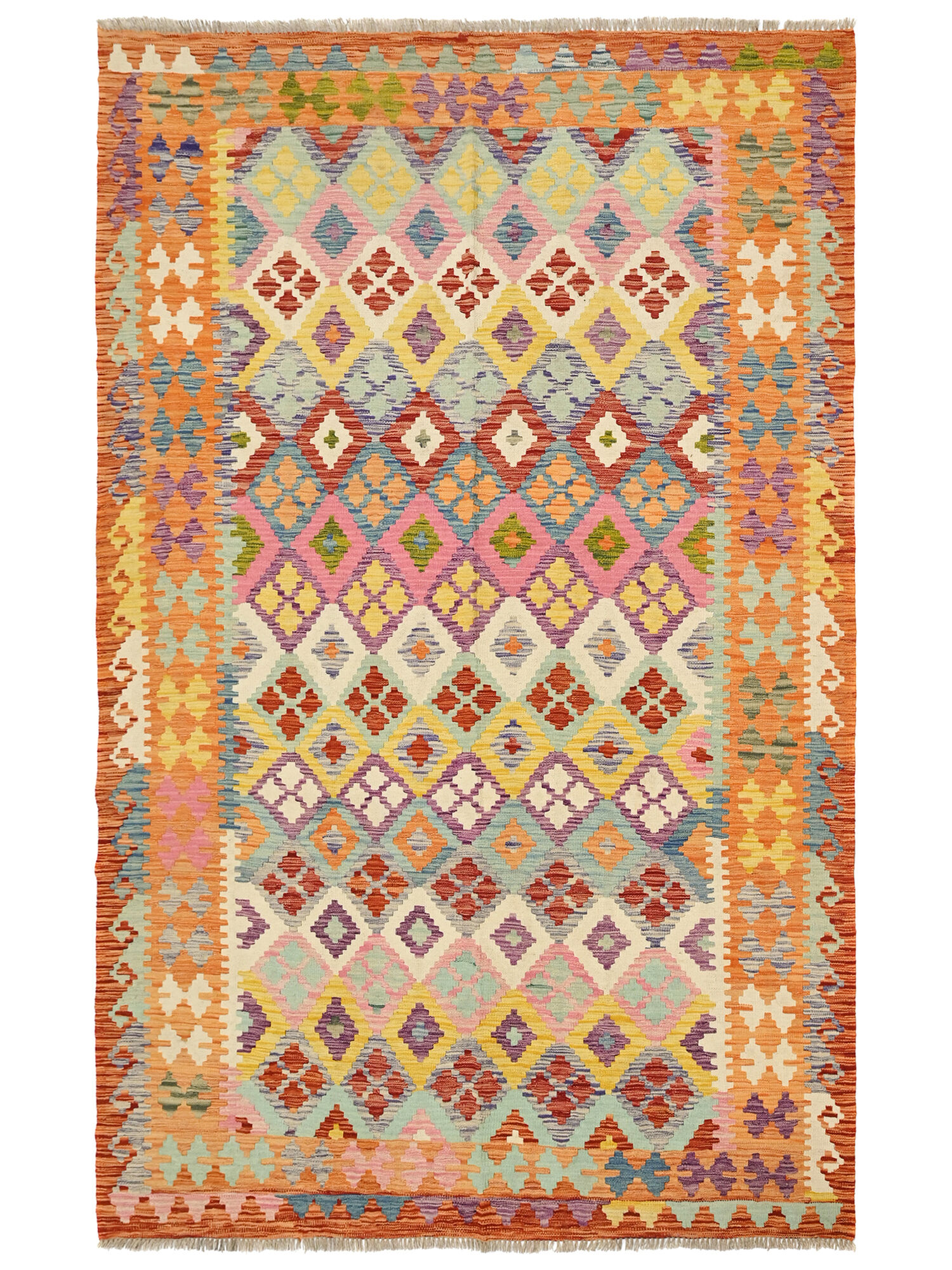 Kelim Afghan Old style Matta 202x292