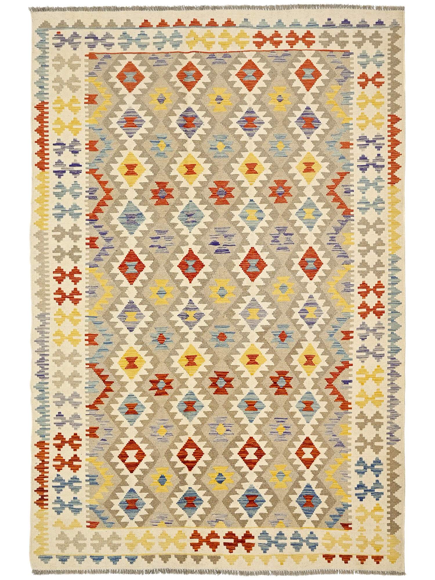 Kelim Afghan Old style Matta 196x297