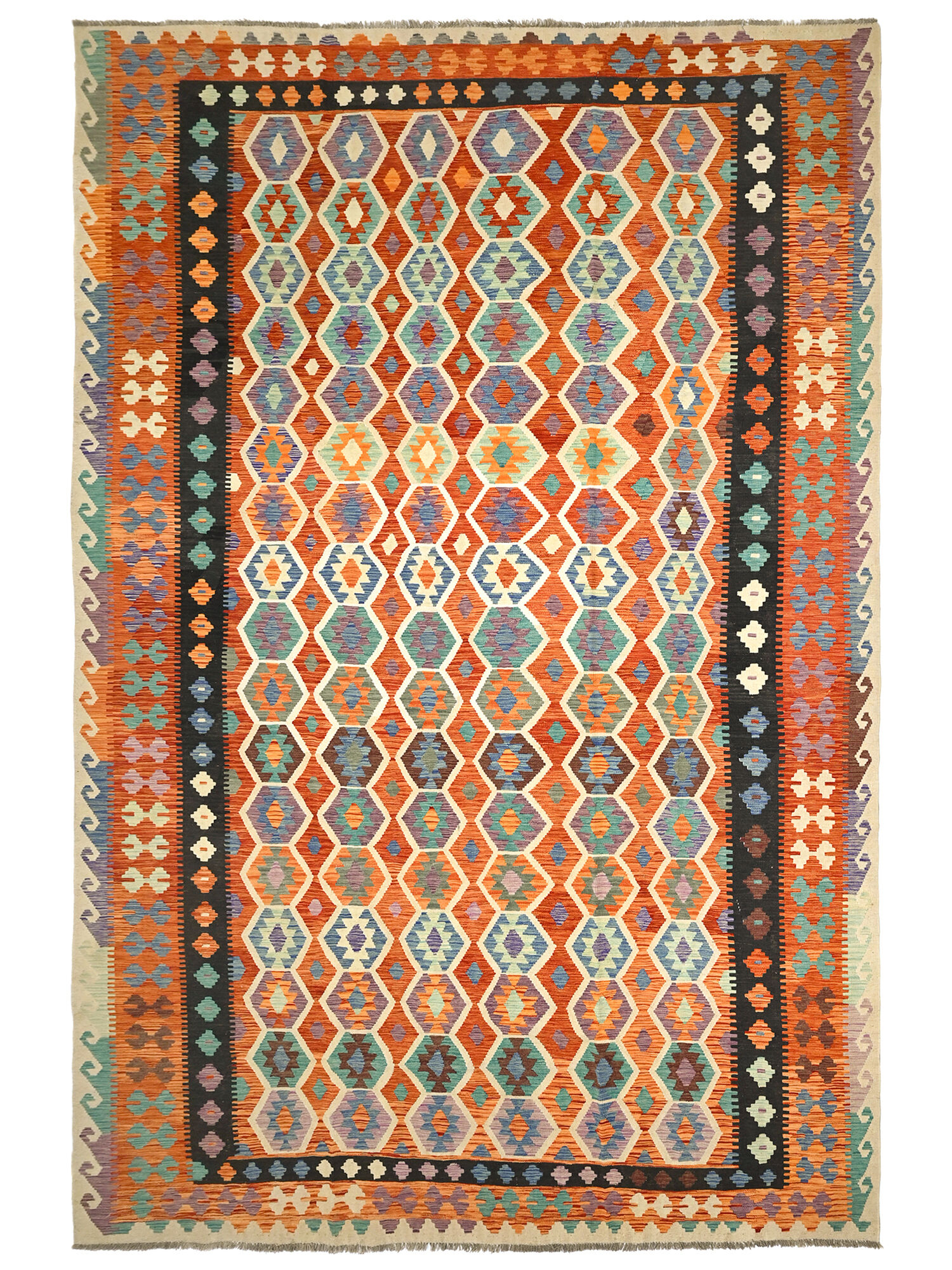 Kelim Afghan Old style Matta 313x497