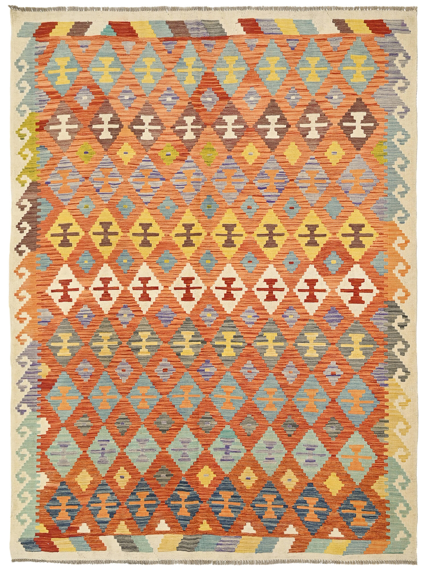 Kelim Afghan Old style Matta 206x281