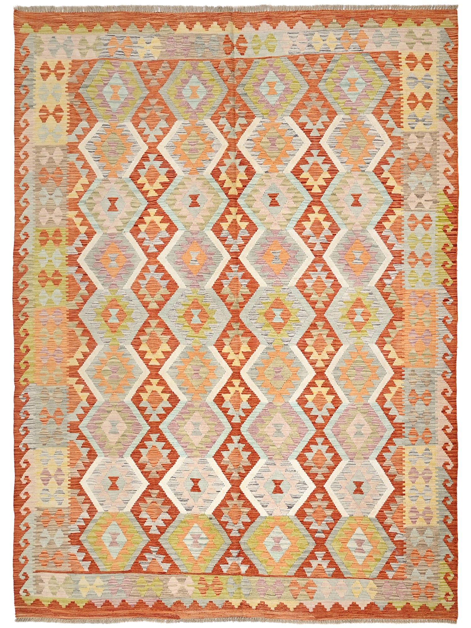 Kelim Afghan Old style Matta 205x285