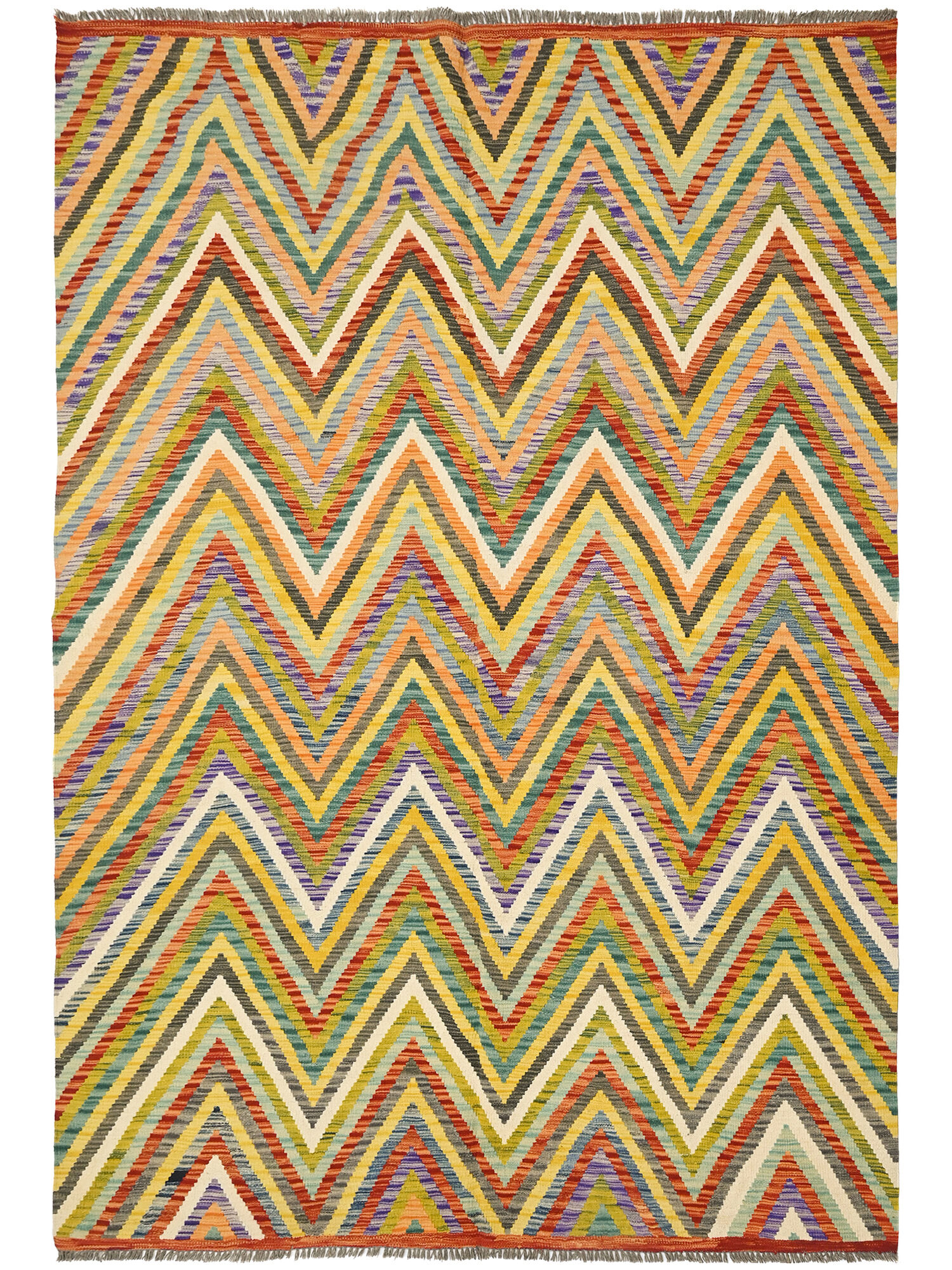 Kelim Afghan Old style Matta 201x297