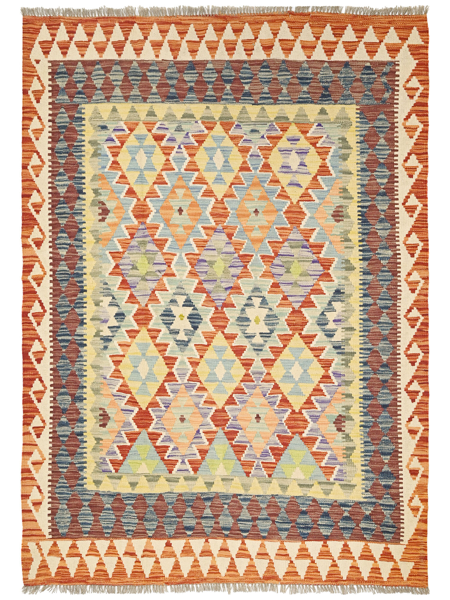 Kelim Afghan Old style Matta 152x195