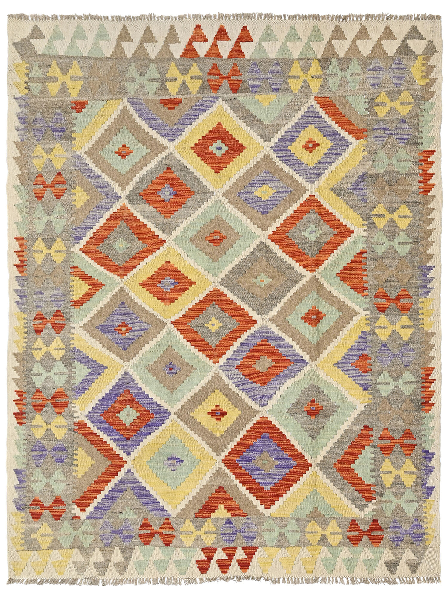 Kelim Afghan Old style Matta 150x195