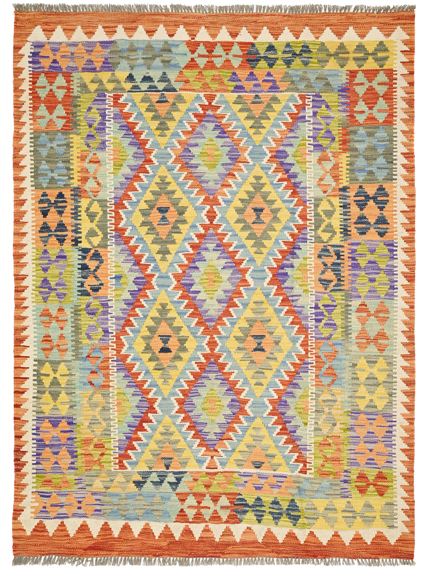 Kelim Afghan Old style Matta 155x197