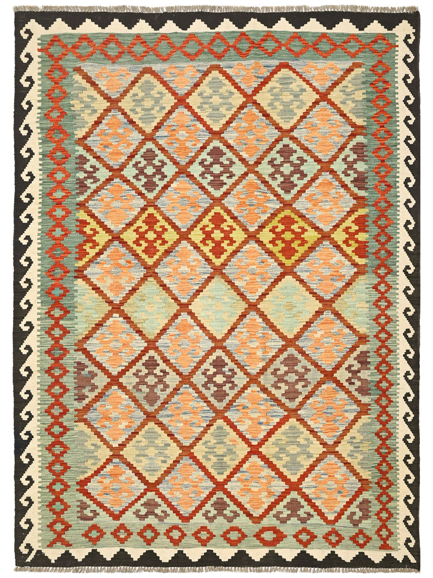 Kelim Afghan Old style Matta 177x247