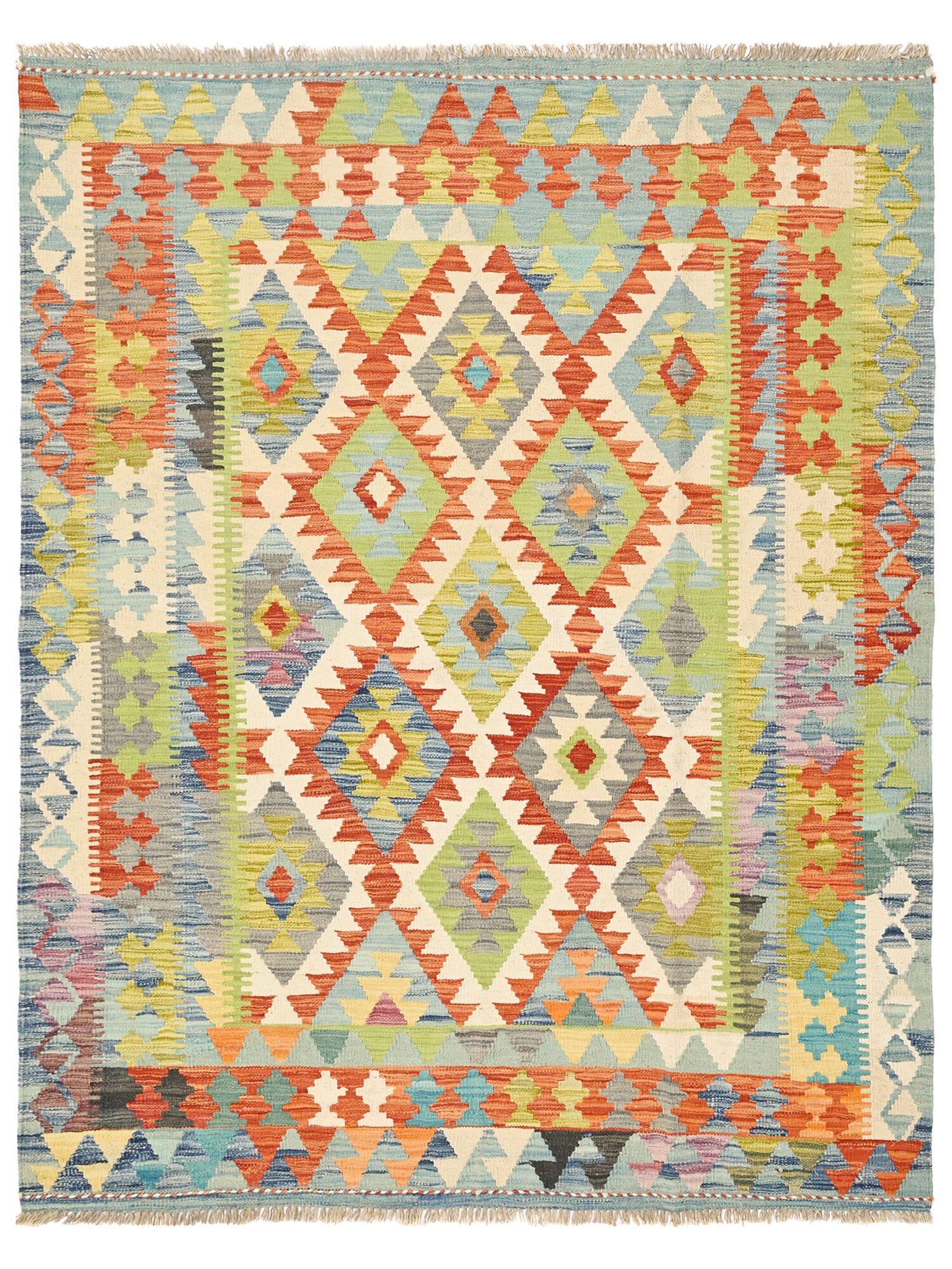 Kelim Afghan Old style Matta 146x192