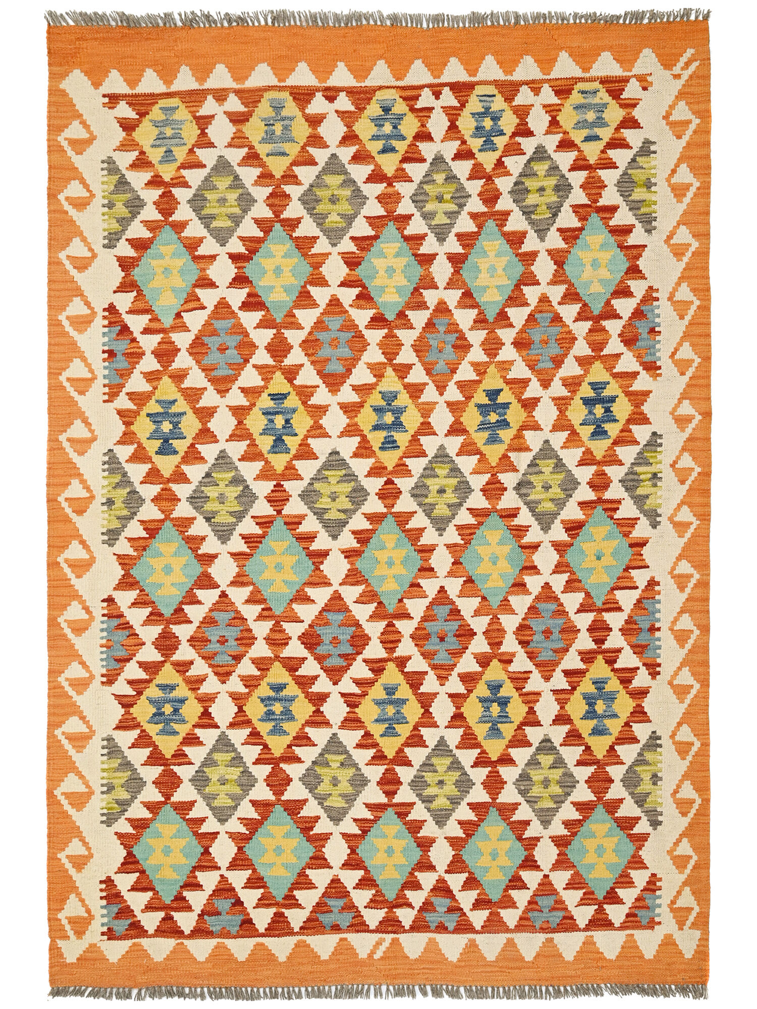 Kelim Afghan Old style Matta 154x193