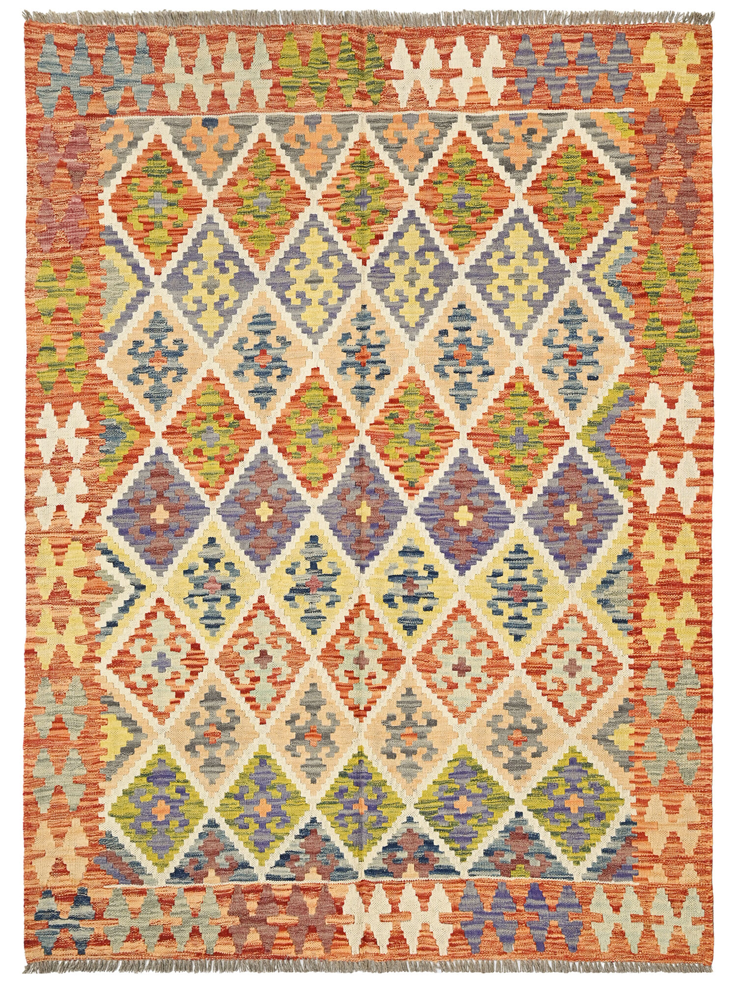 Kelim Afghan Old style Matta 156x201