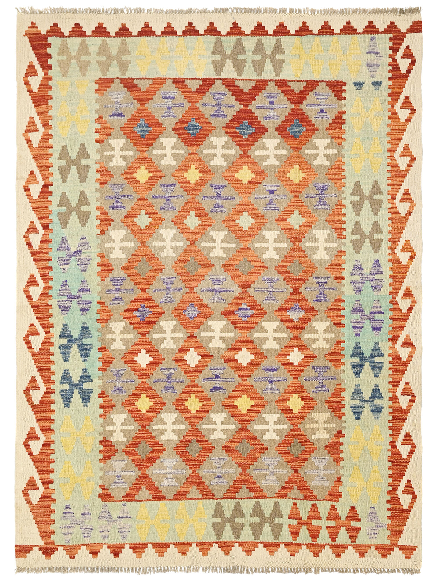 Kelim Afghan Old style Matta 151x206