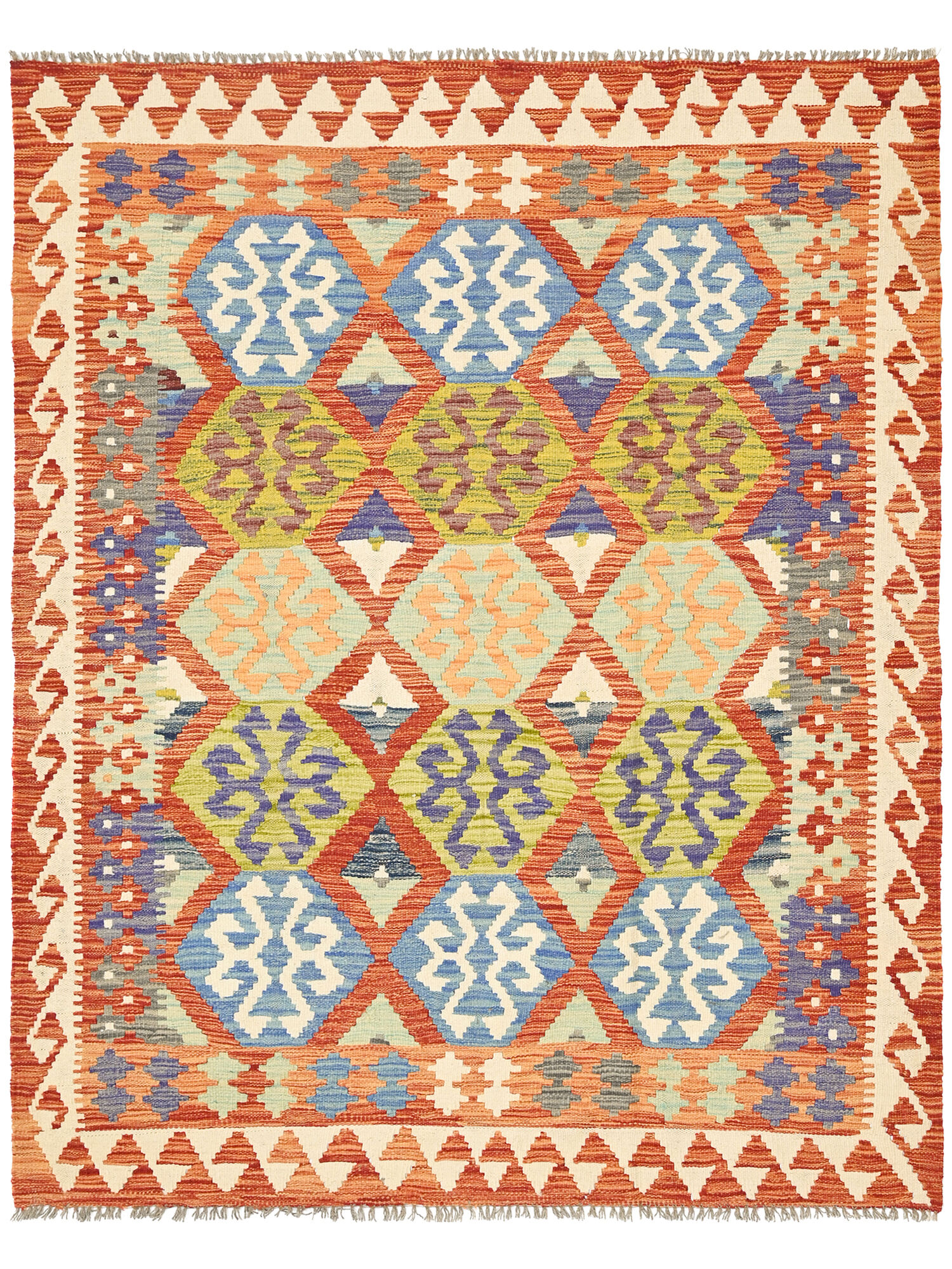 Kelim Afghan Old style Matta 157x205