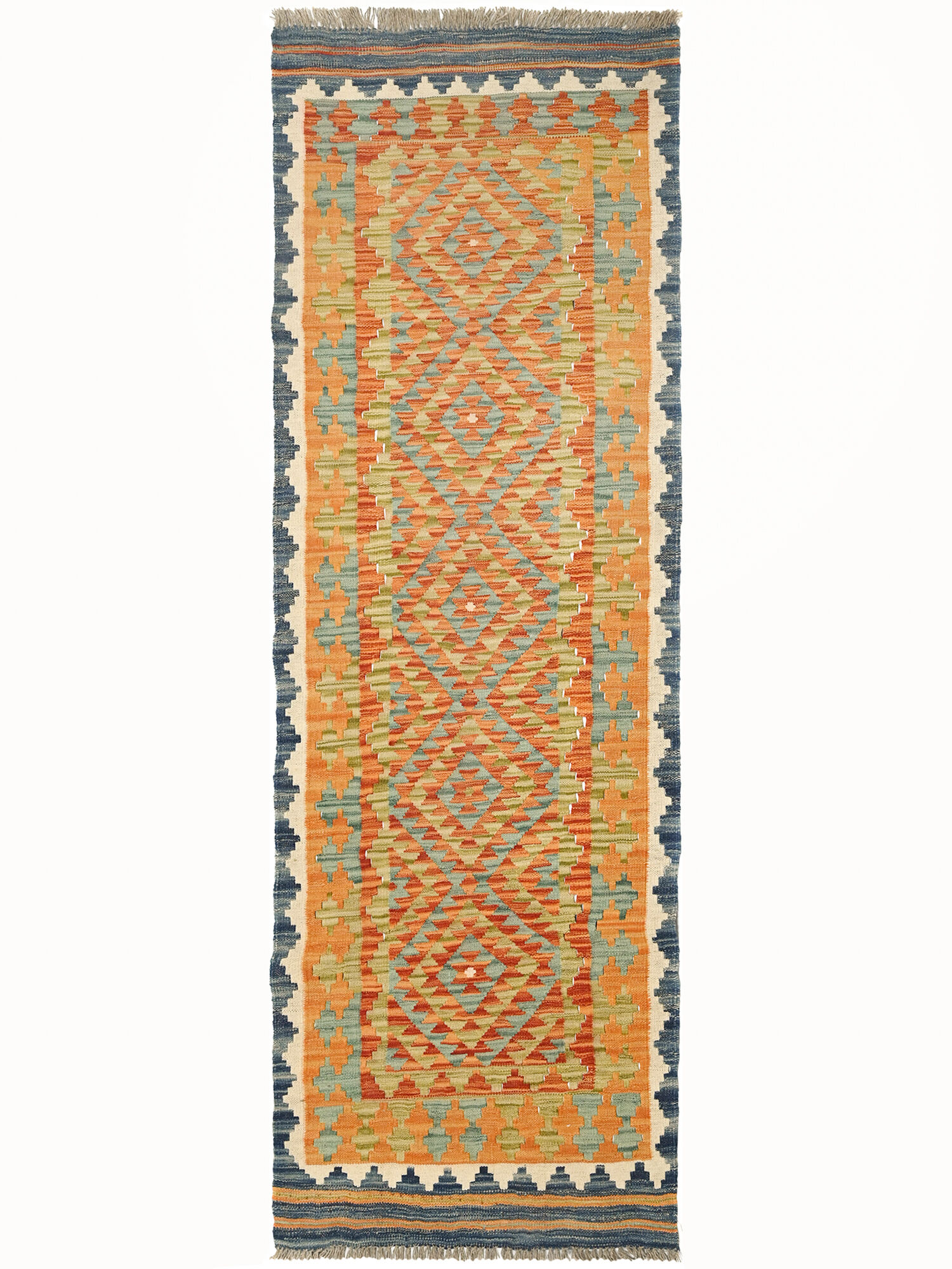 Kelim Afghan Old style Matta 73x222