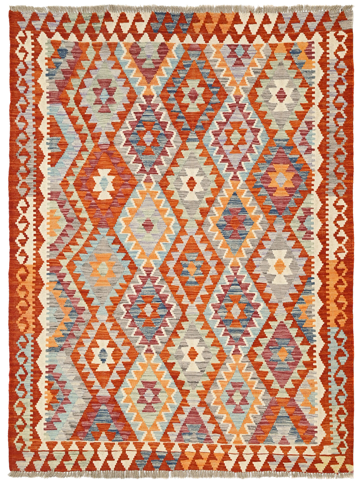 Kelim Afghan Old style Matta 150x195