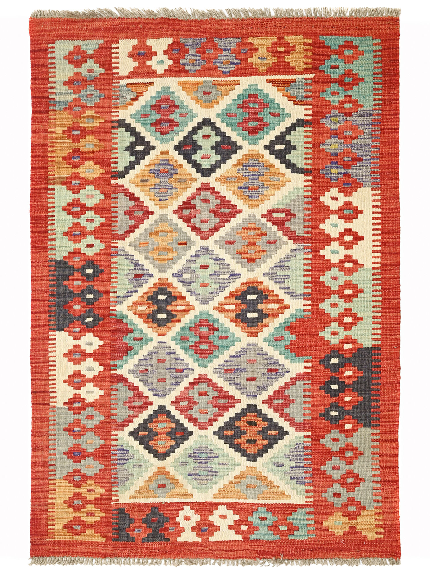 Kelim Afghan Old style Matta 82x123