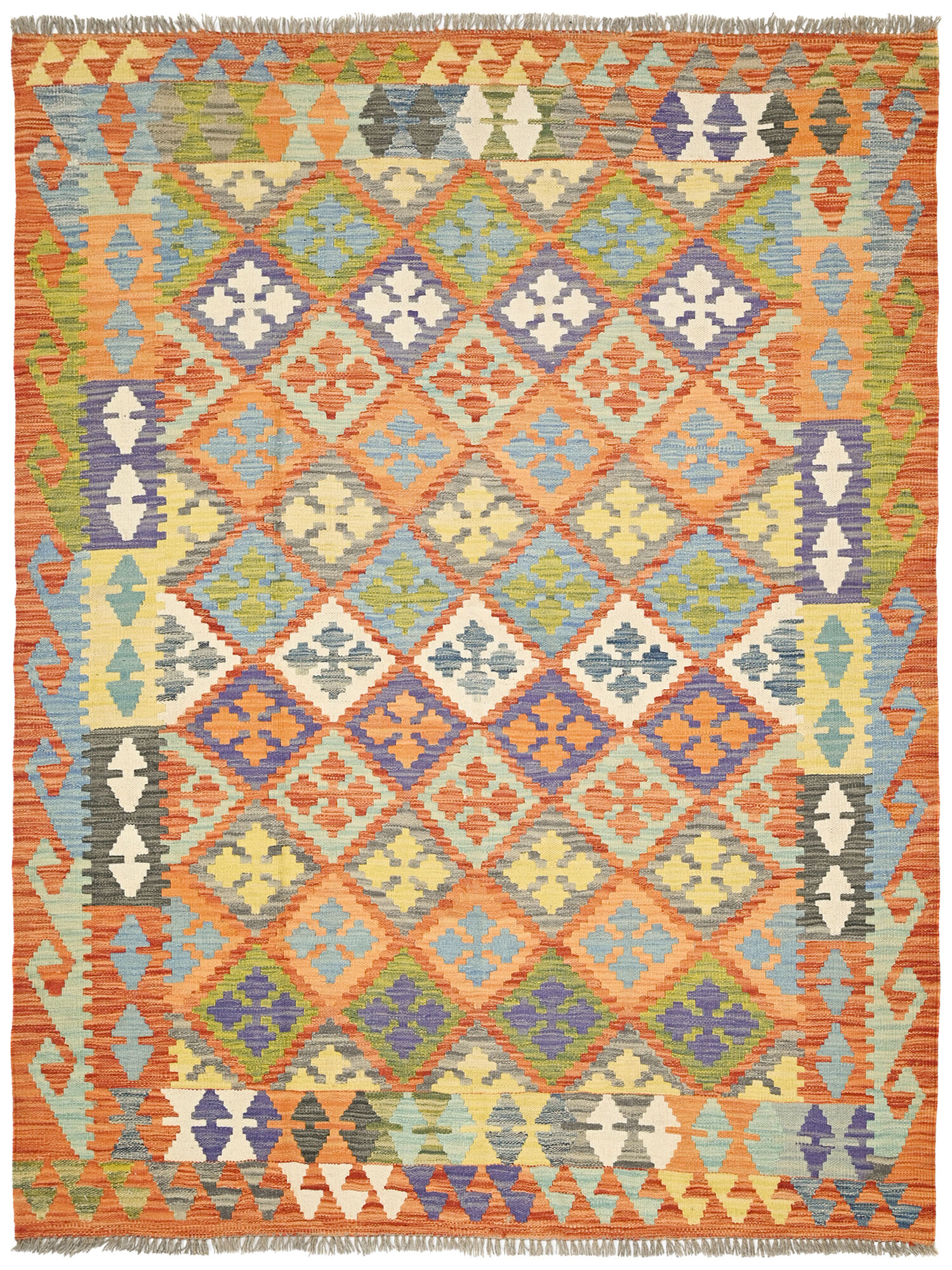 Kelim Afghan Old style Matta 155x201