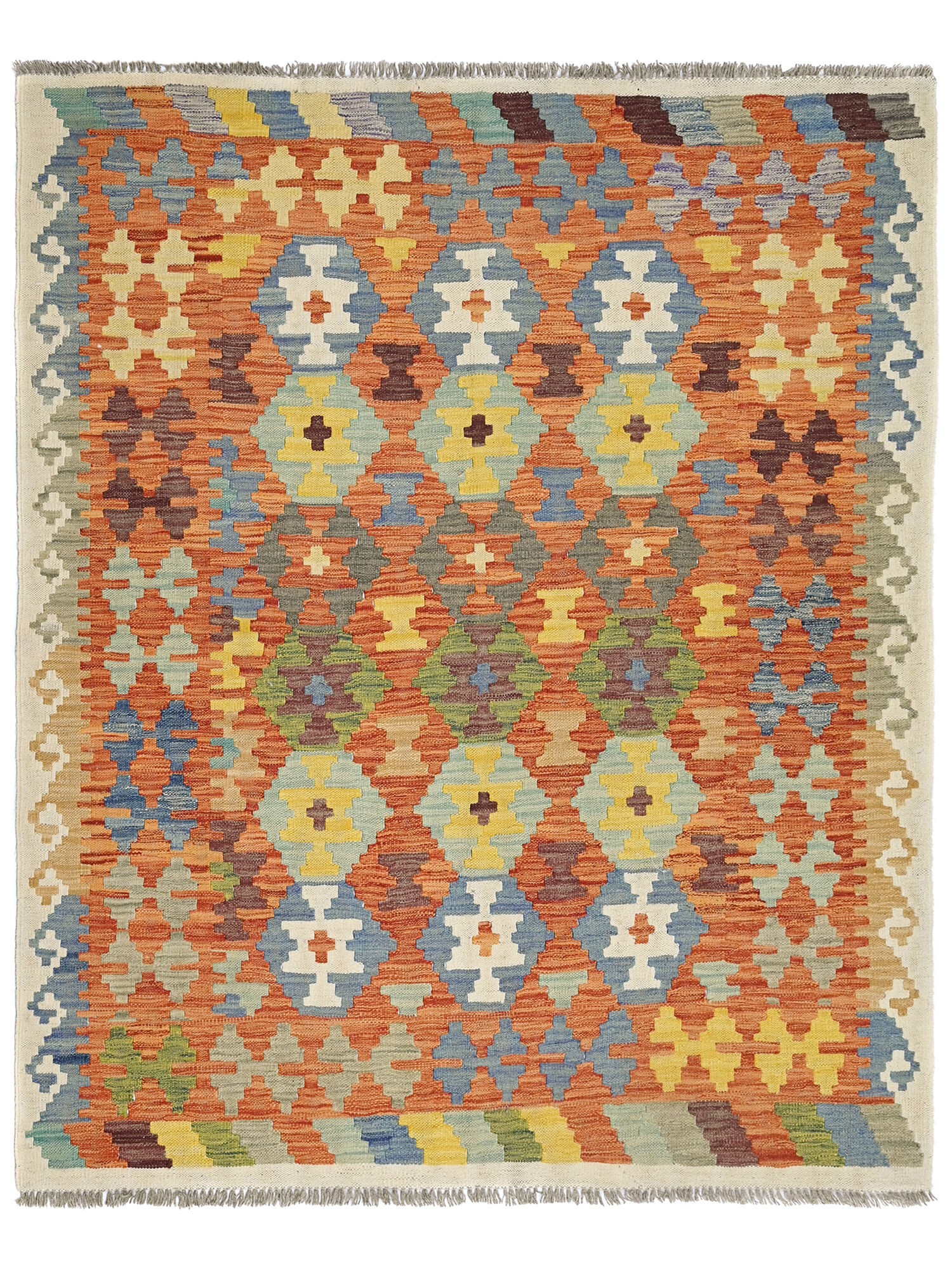 Kelim Afghan Old style Matta 155x192